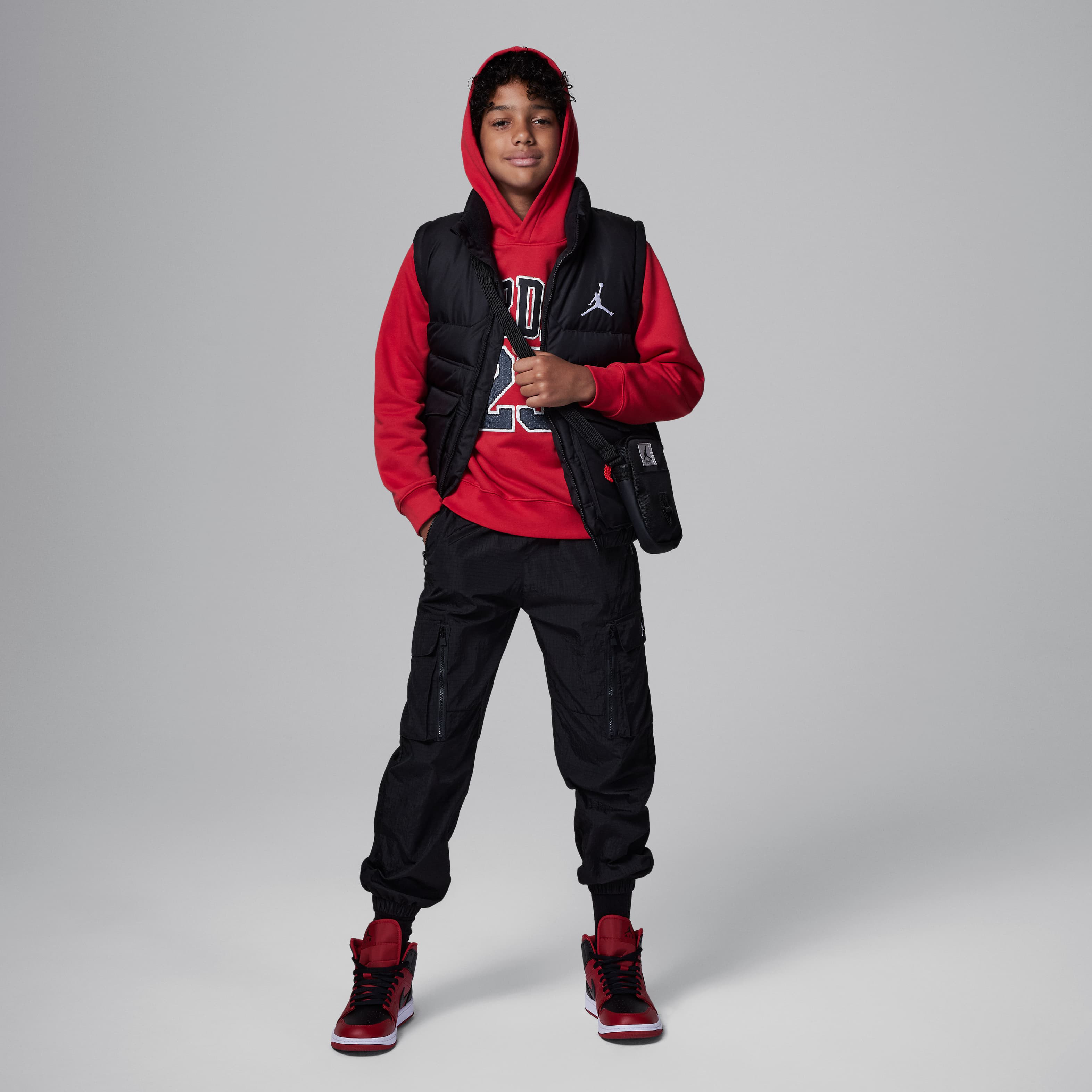 Jordan Fleece Pullover Hoodie image number 4