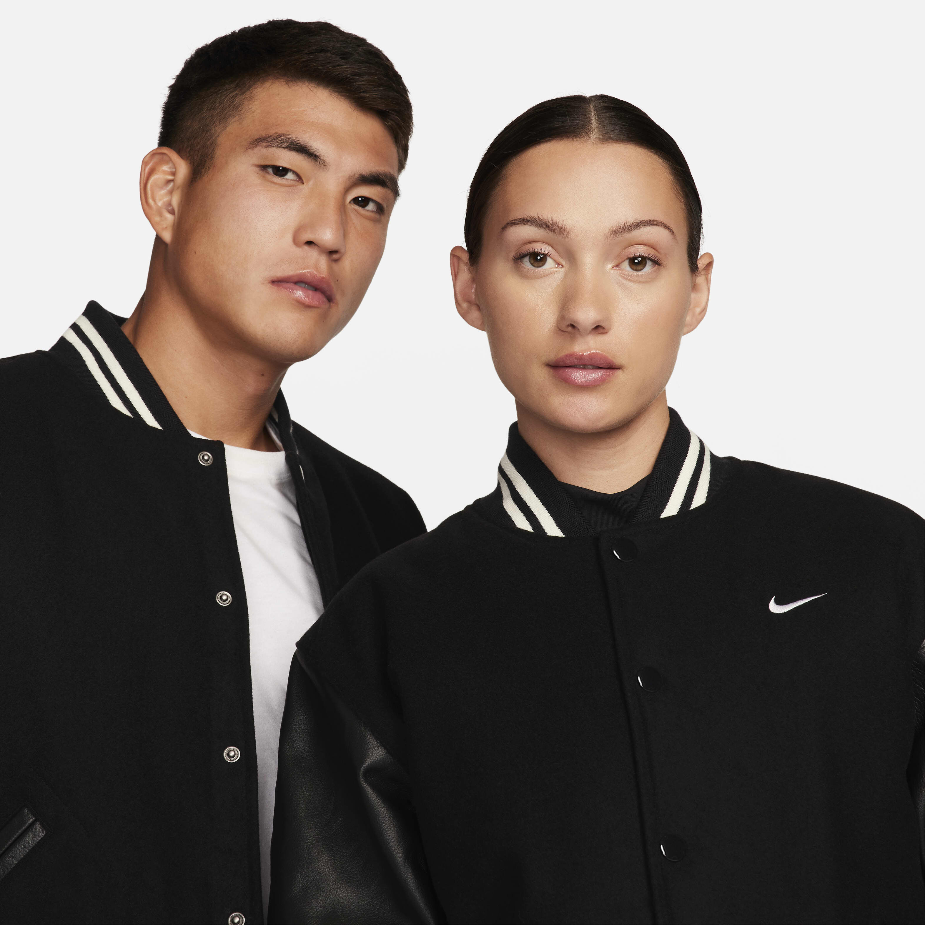 Men's nike letterman's jacket top