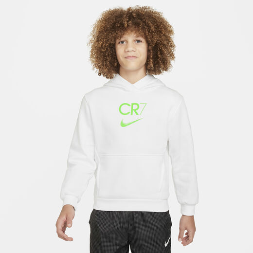 Clothing-Nike, CR7, Older Kids' Club Fleece Football Hoodie