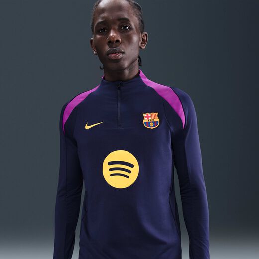 Men's Clothing-Nike, F.C. Barcelona Strike, Men's Nike Dri-FIT Football Drill Top