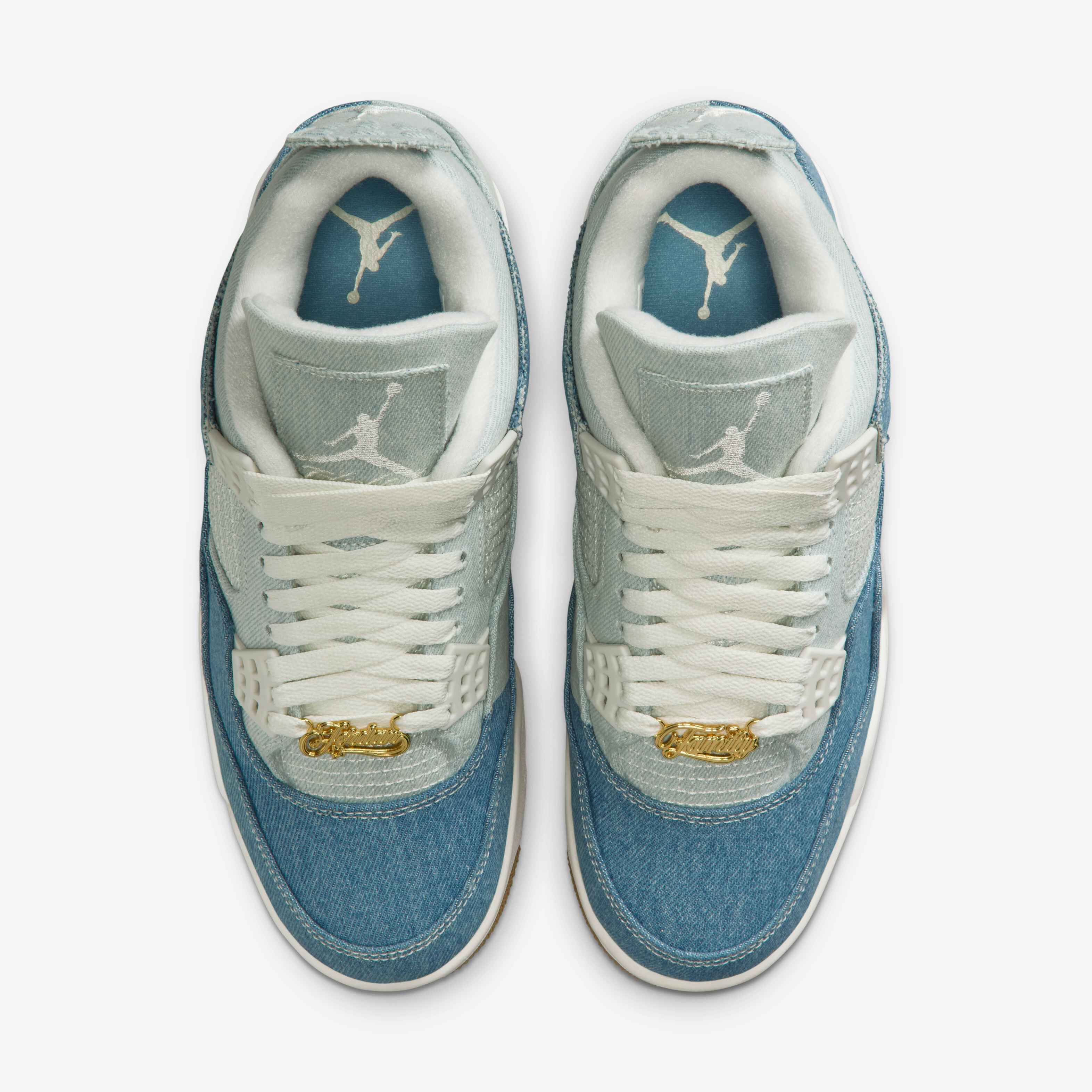 Air Jordan 4 Retro 'Worn Blue' image number 3
