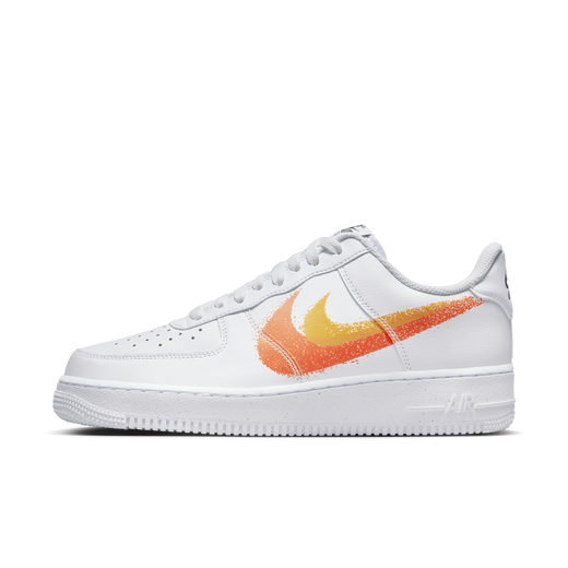 Orange and white nike shoes discount