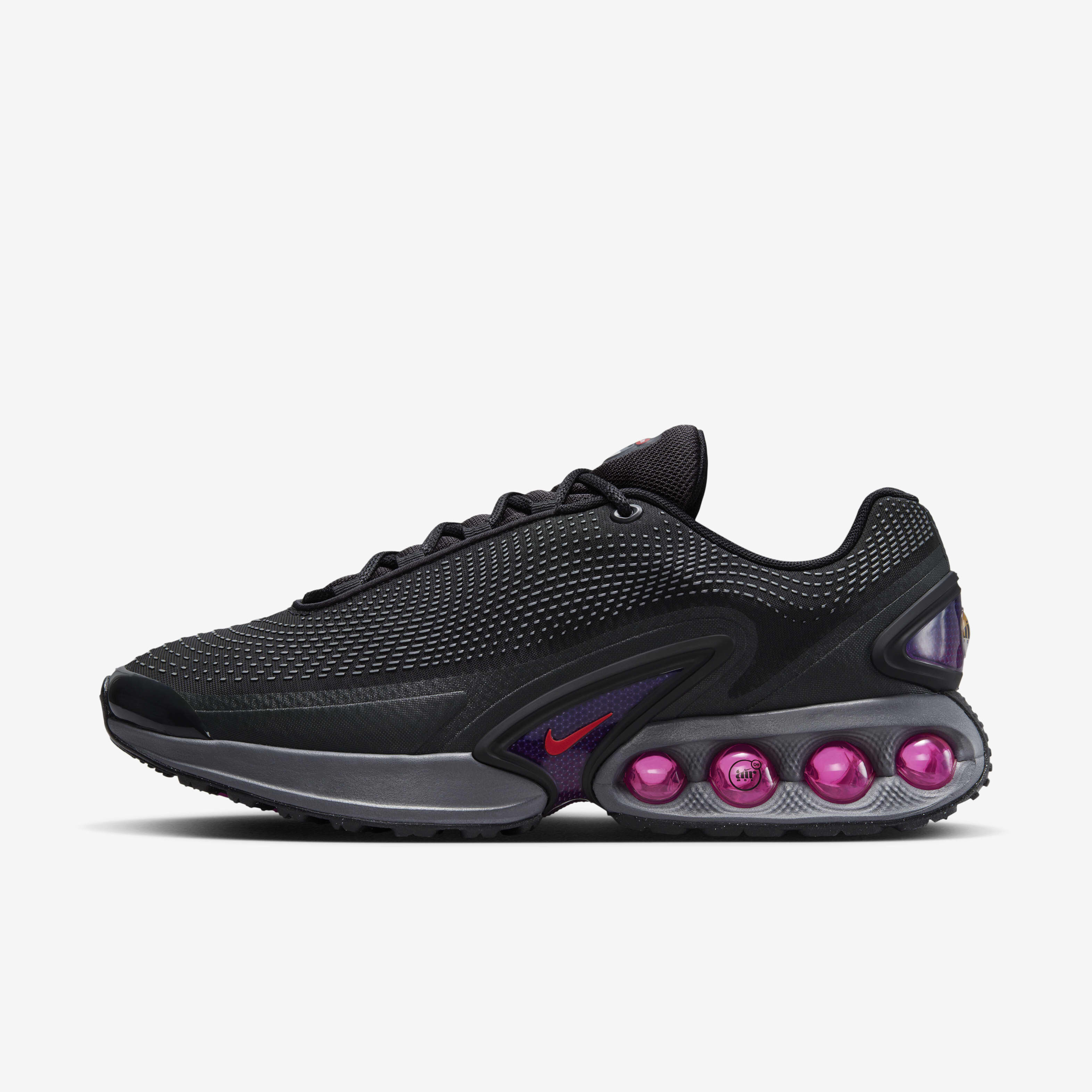 Buy Nike Air Max Dn Shoes Black Dark Smoke Grey Anthracite Light Crimson Nike UAE Official