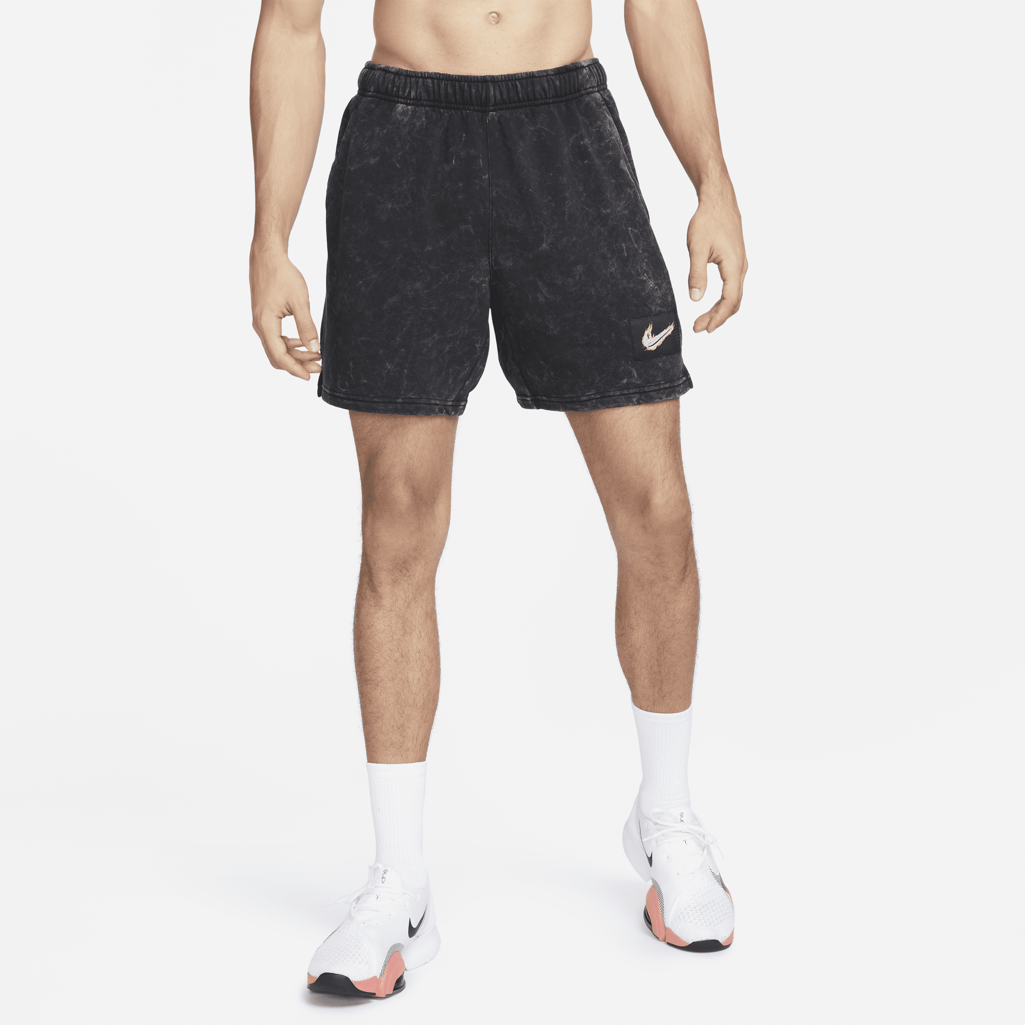 Nike fleece shorts mens cheap
