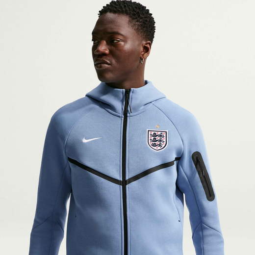 England-Nike, England Tech Fleece Windrunner, Men's Nike Football Full-Zip Hoodie