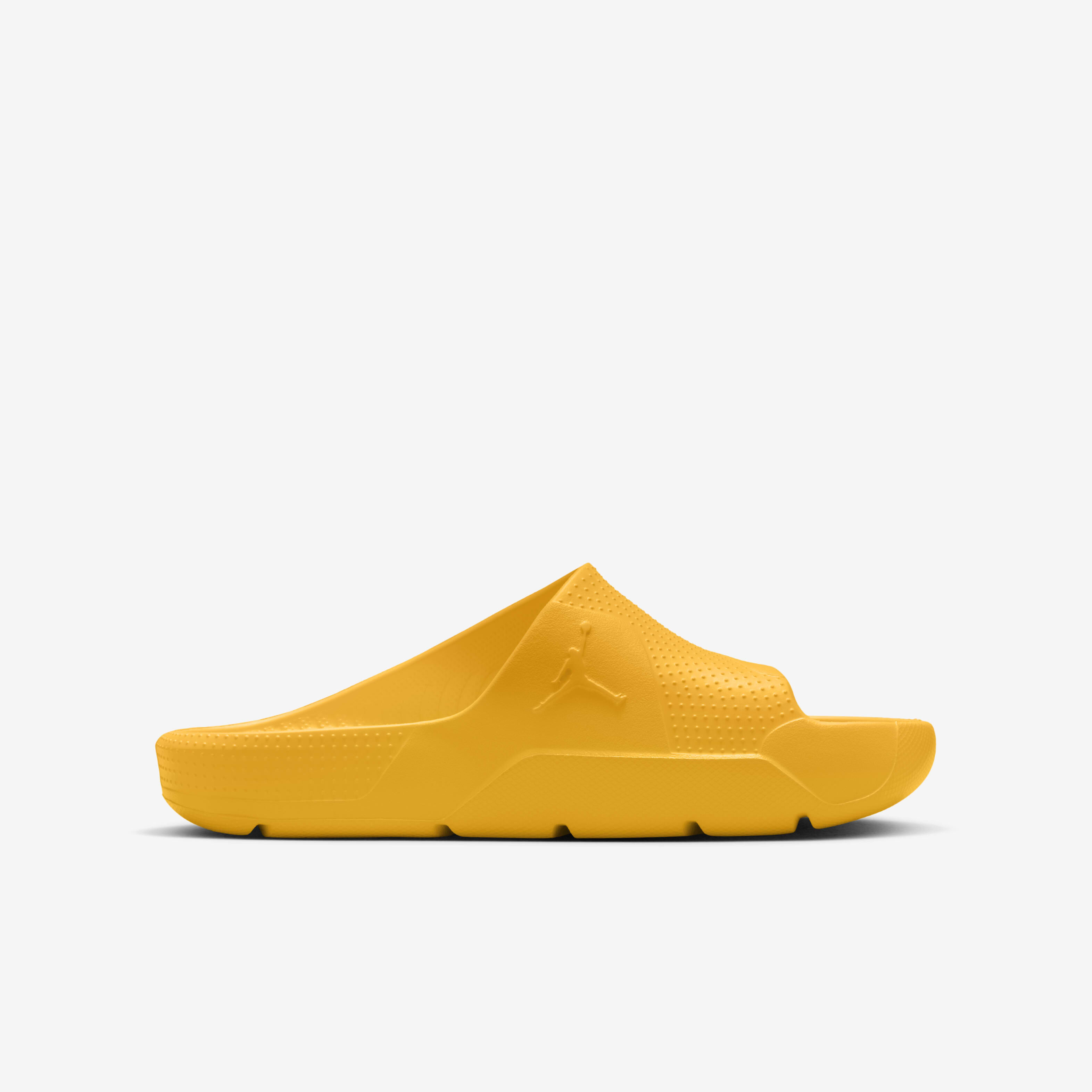 Yellow jordan sandals top