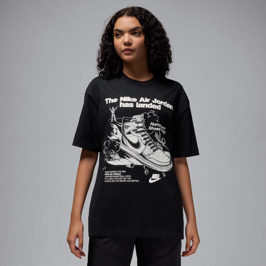 Womens-JRDN, Jordan, Women's Oversized Graphic T-Shirt