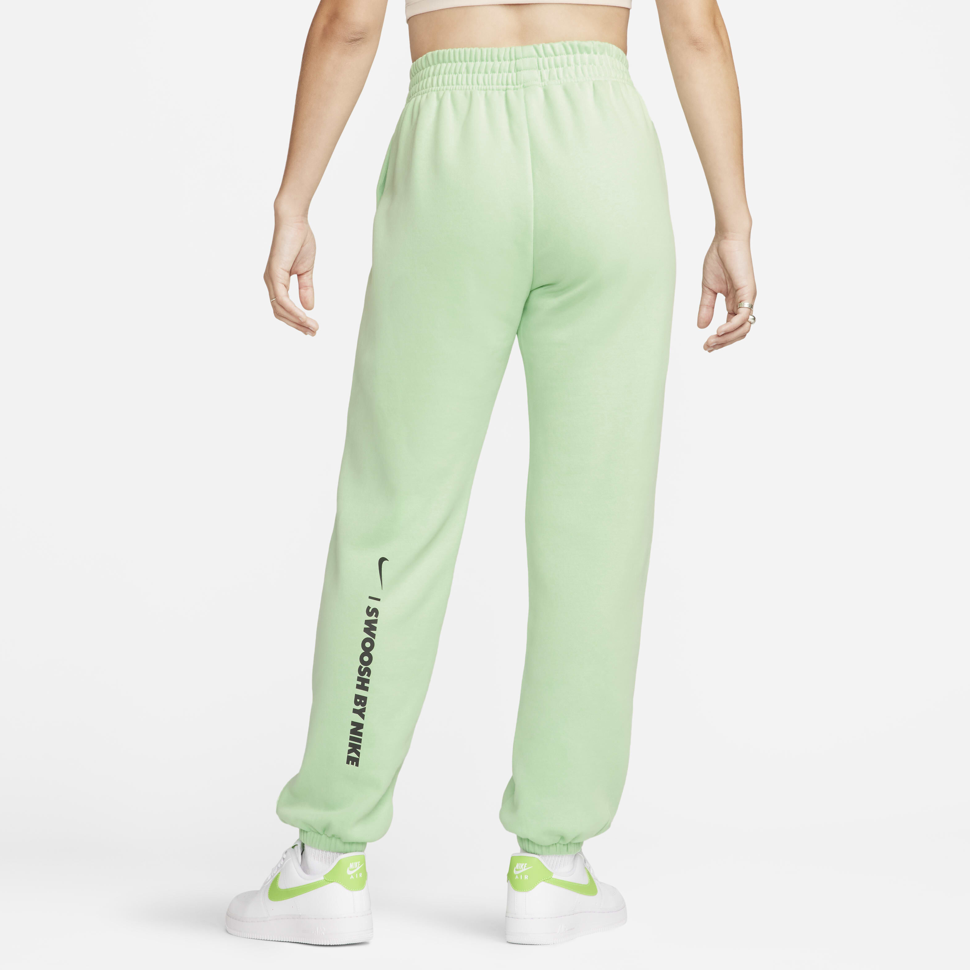Nike neon green sweatpants 2025