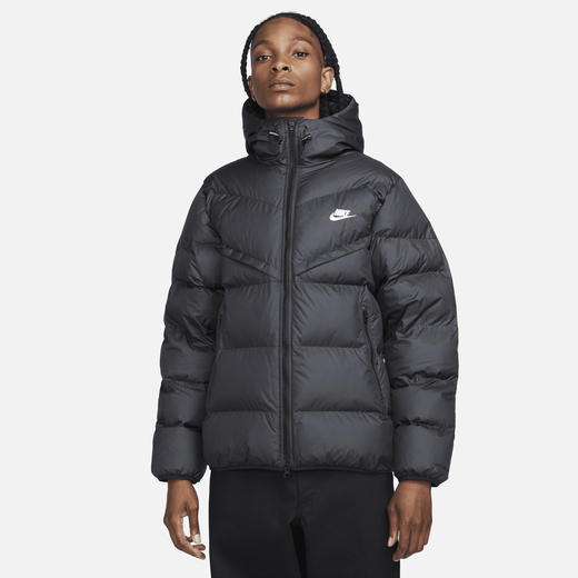Nike long puffer sale jacket