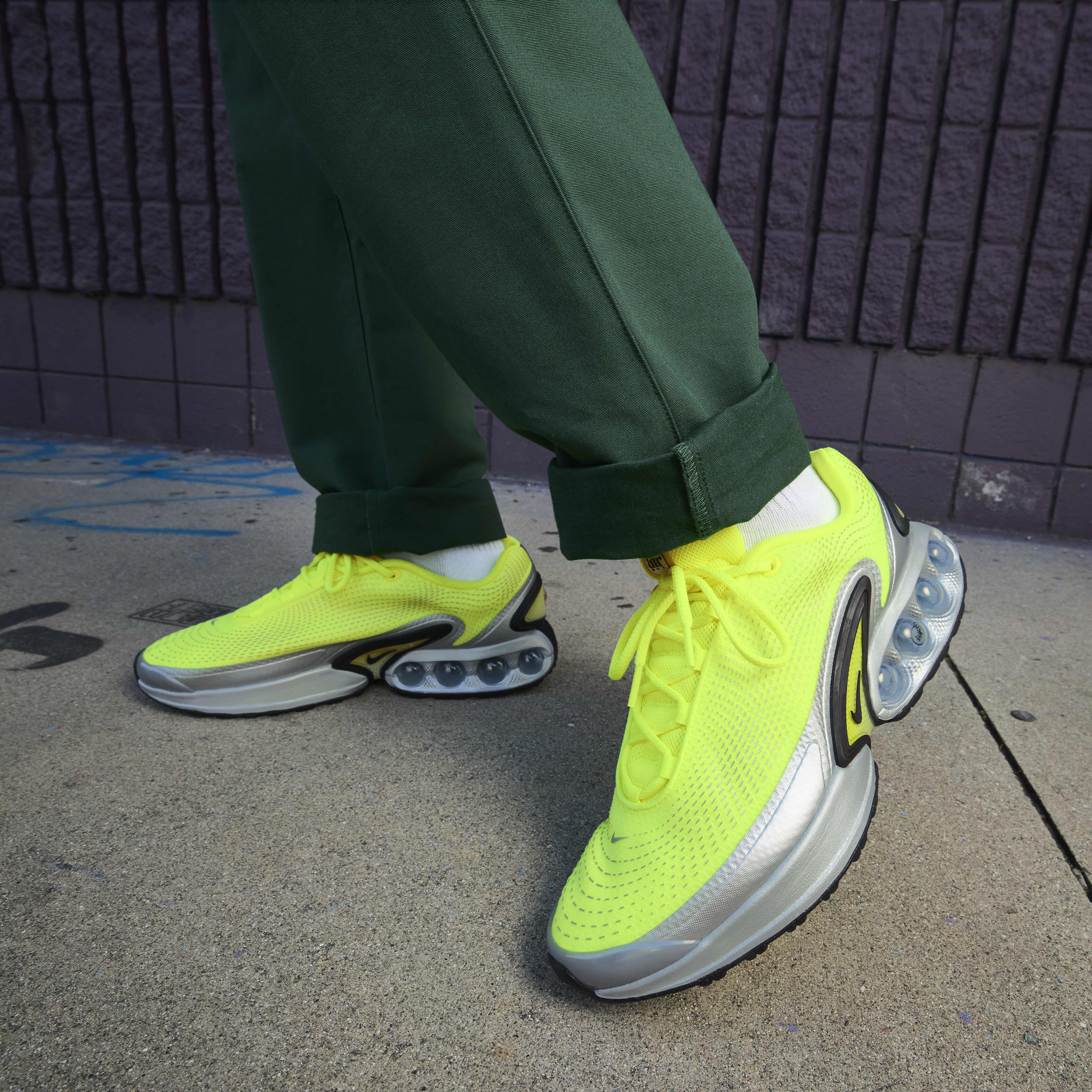 Buy Nike Air Max Dn Shoes Volt Volt Glow Sequoia Black Nike UAE Official