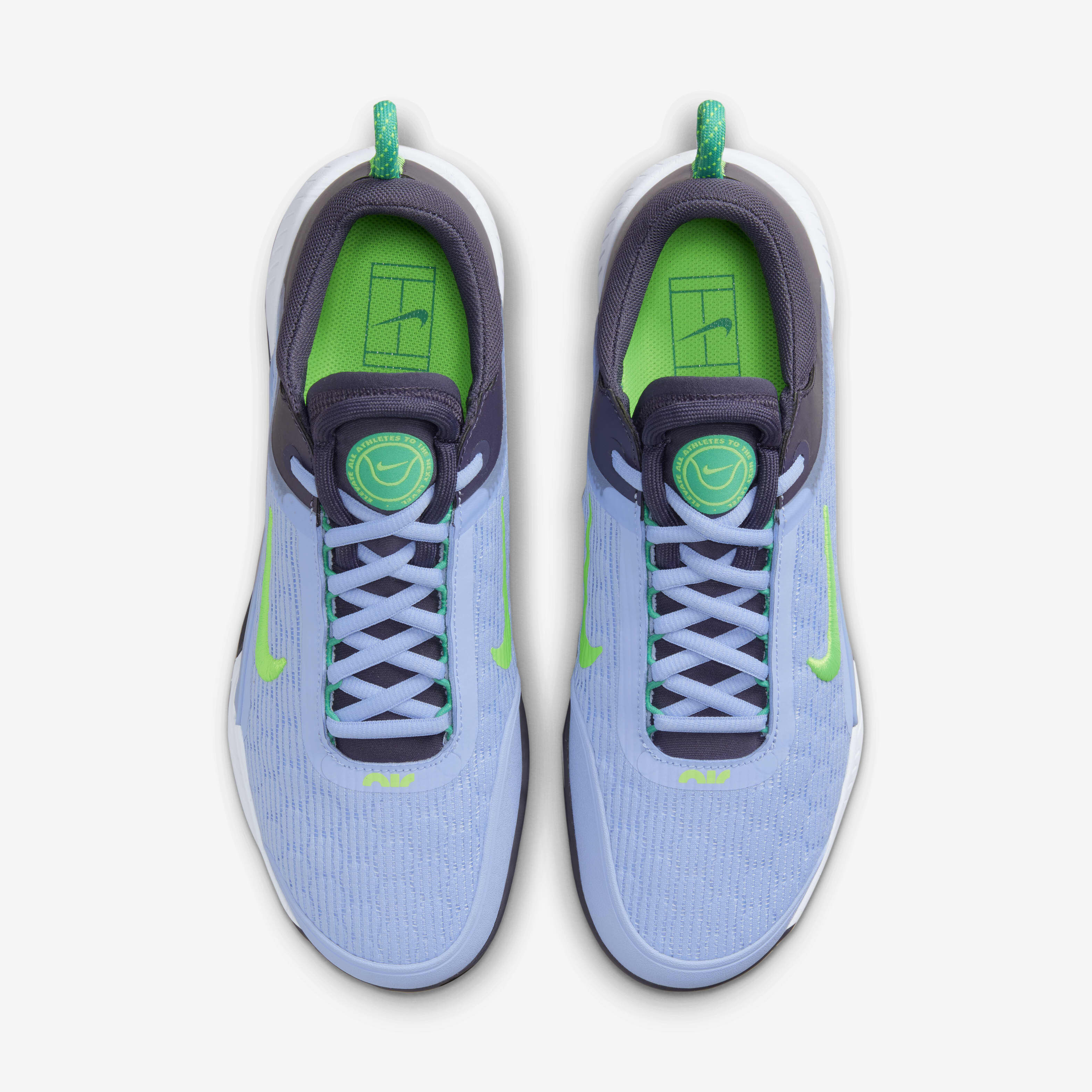 Buy NikeCourt Air Zoom NXT Men #39 s Clay Court Tennis Shoes Cobalt Bliss