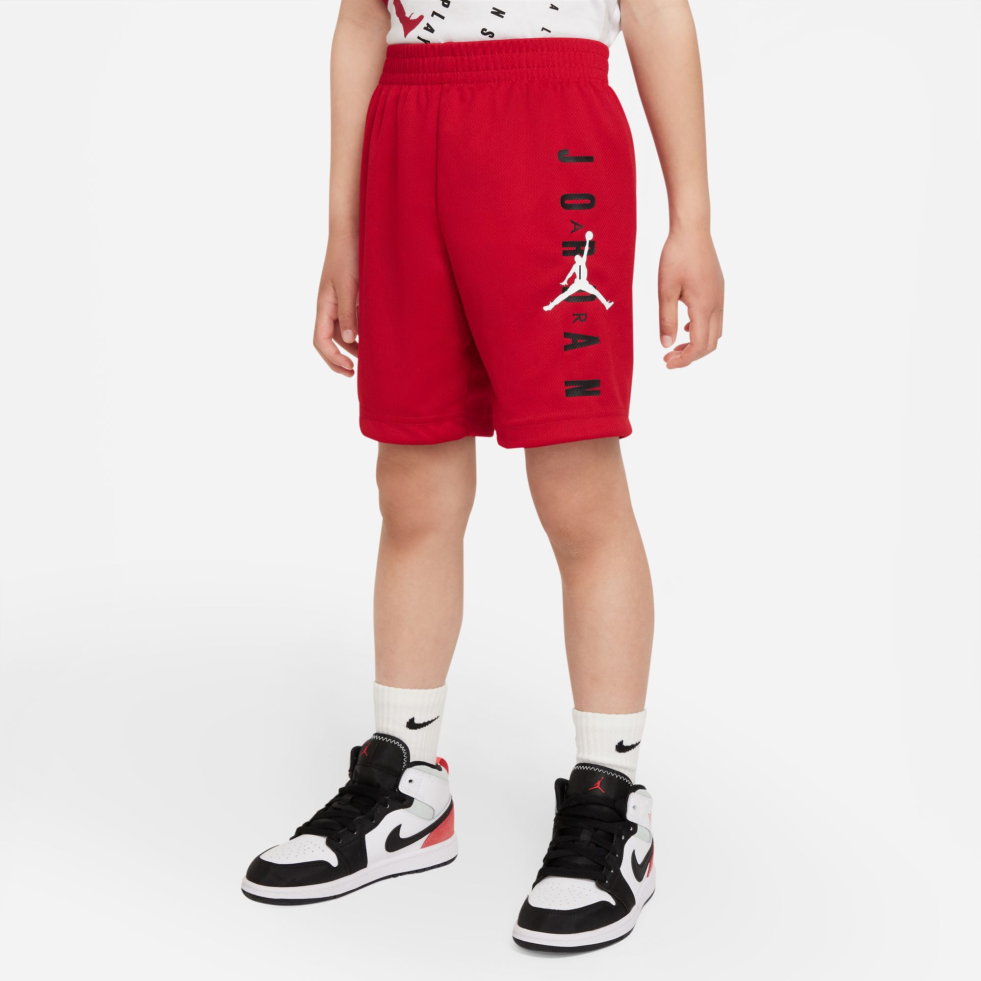Jordans shop with shorts