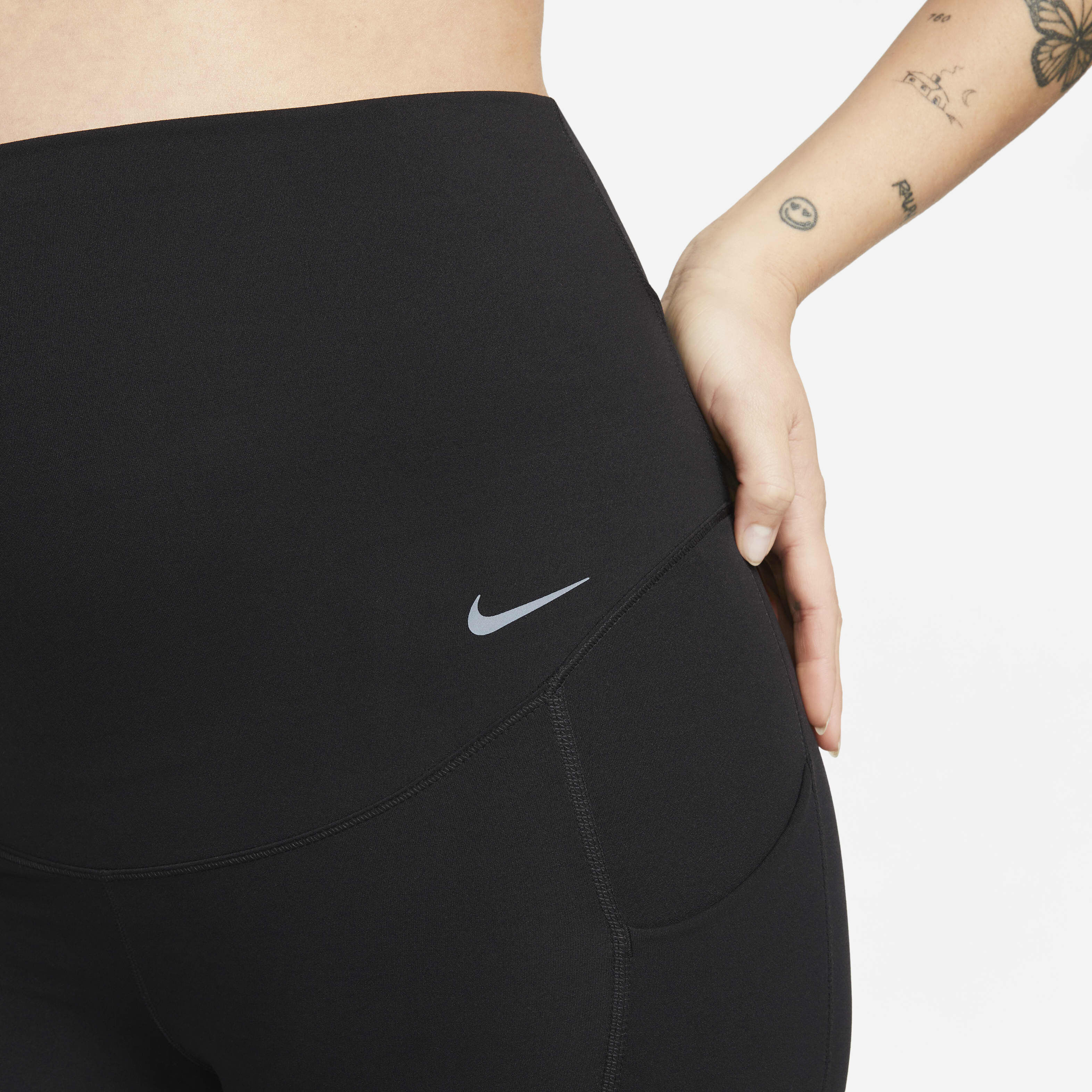 Buy Nike Zenvy M Women s Gentle Support High Waisted 7 8 Leggings with Pockets Maternity Nike UAE Official