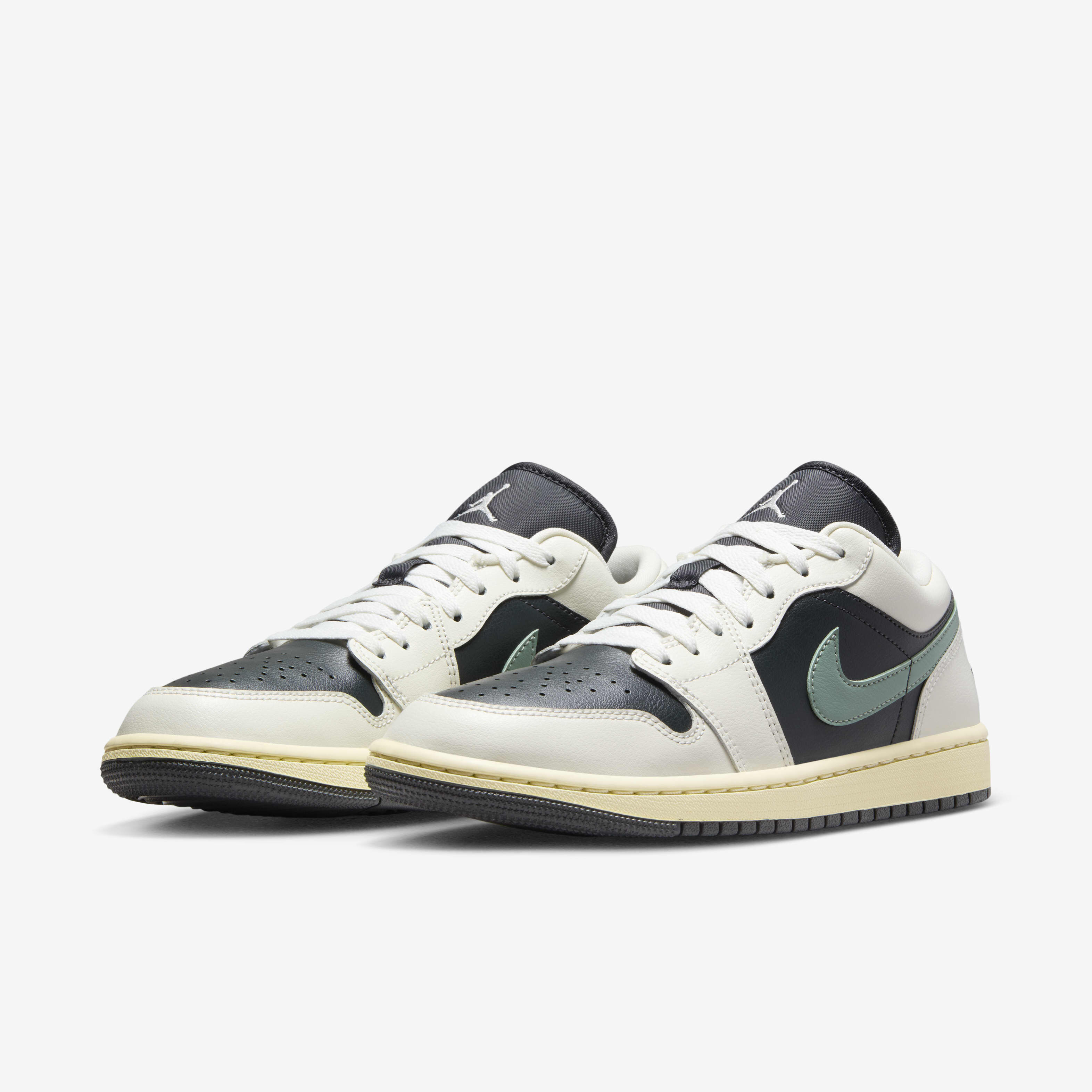 Buy Air Jordan 1 Low Women's Shoes - Anthracite/Sail/Legend Sand/Jade Smoke  | Nike UAE Official