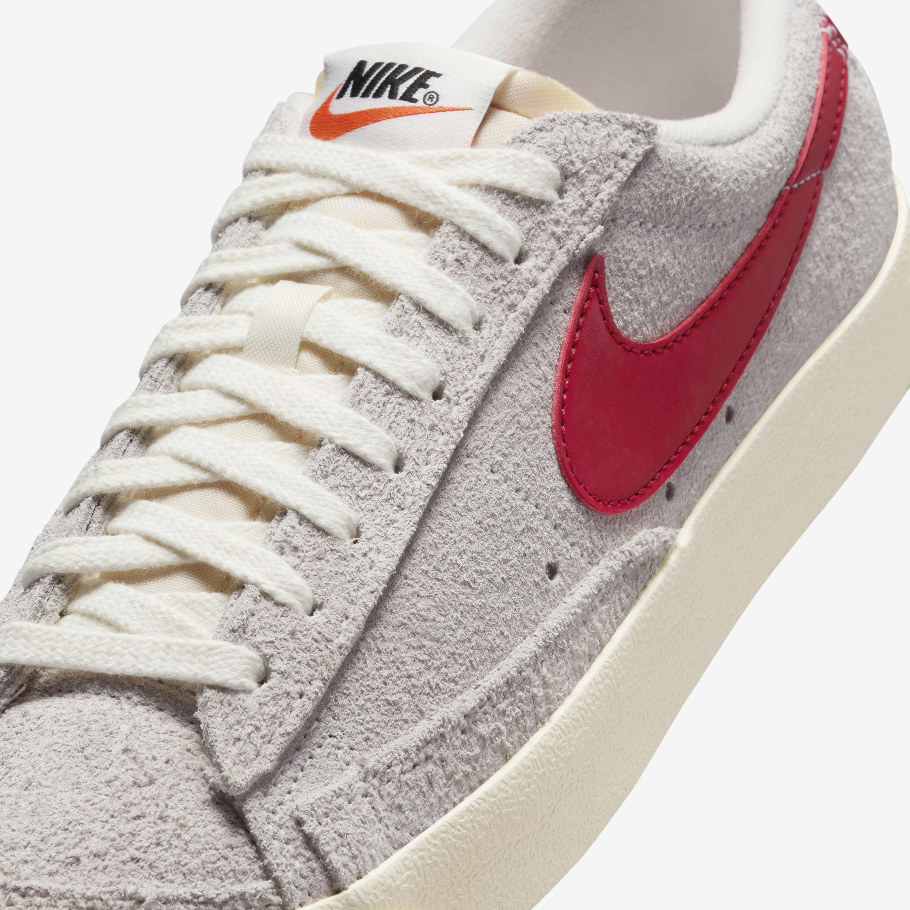 Buy Nike Blazer Low 77 Vintage Women s Shoes Summit White Sail Coconut Milk Gym Red Nike UAE Official