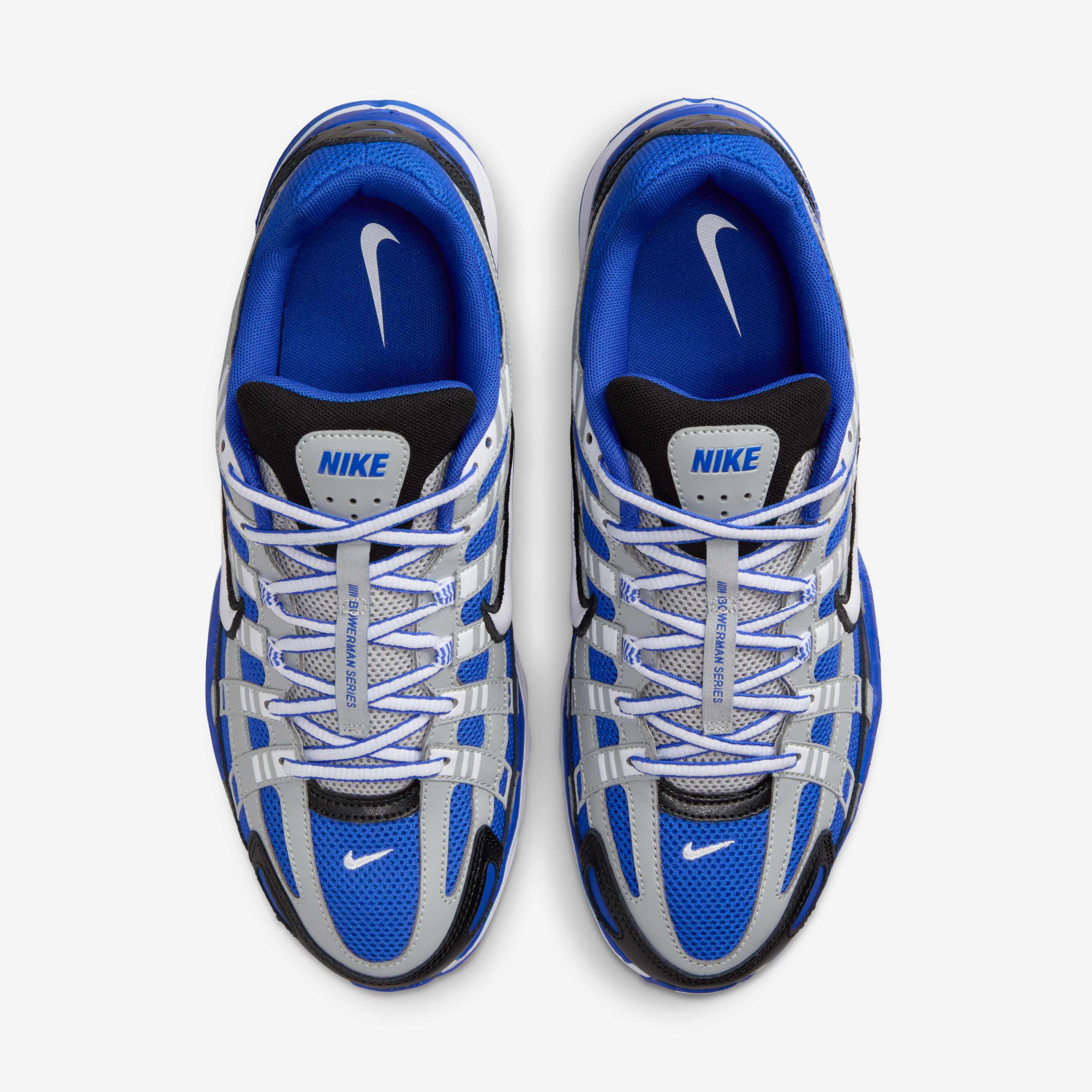 Buy Nike P-6000 Shoes - Racer Blue/Black/Flat Silver/White @ Nike UAE