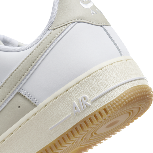 Air force 1 lv8 white/light bone best sale