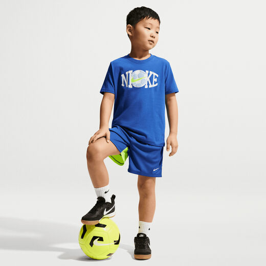 Tracksuits-Nike, Nike, Little Kids' Soccer Graphic T-Shirt and Shorts Set