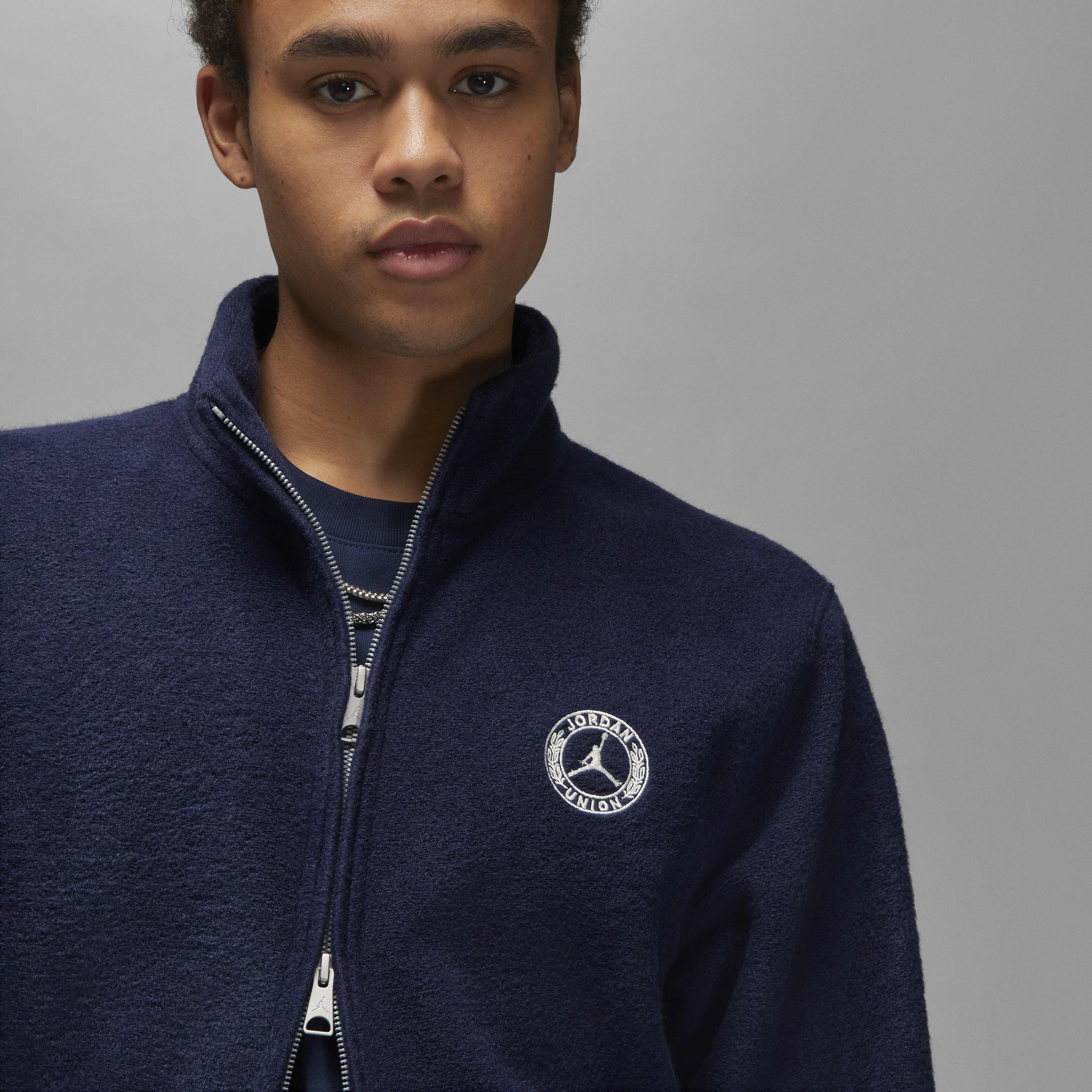 Buy Jordan x Union Men's Tracksuit Jacket - College Navy/Coconut Milk |  Nike UAE Official