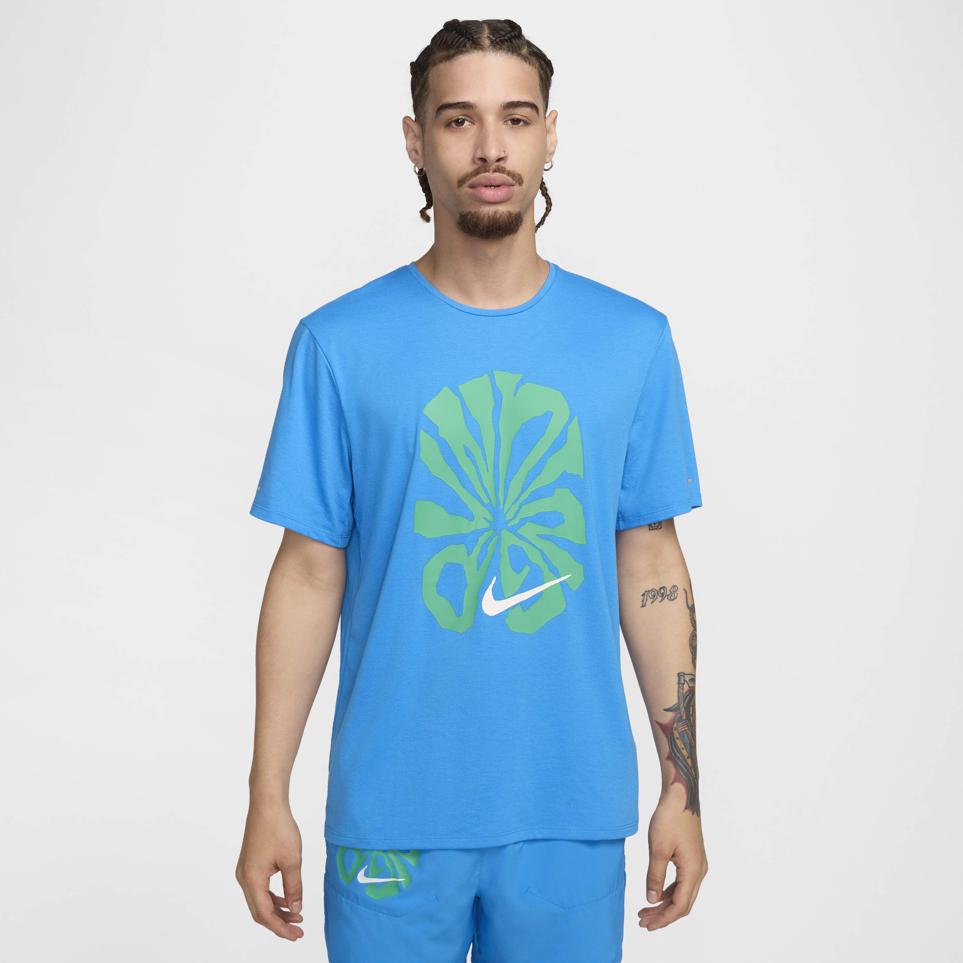 ★NIKE★RISE 365 RUN ENERGY S/S ランニングトップ★追跡可 Nike Men's Rise 365 Run Energy Short-Sleeve Running Top Size