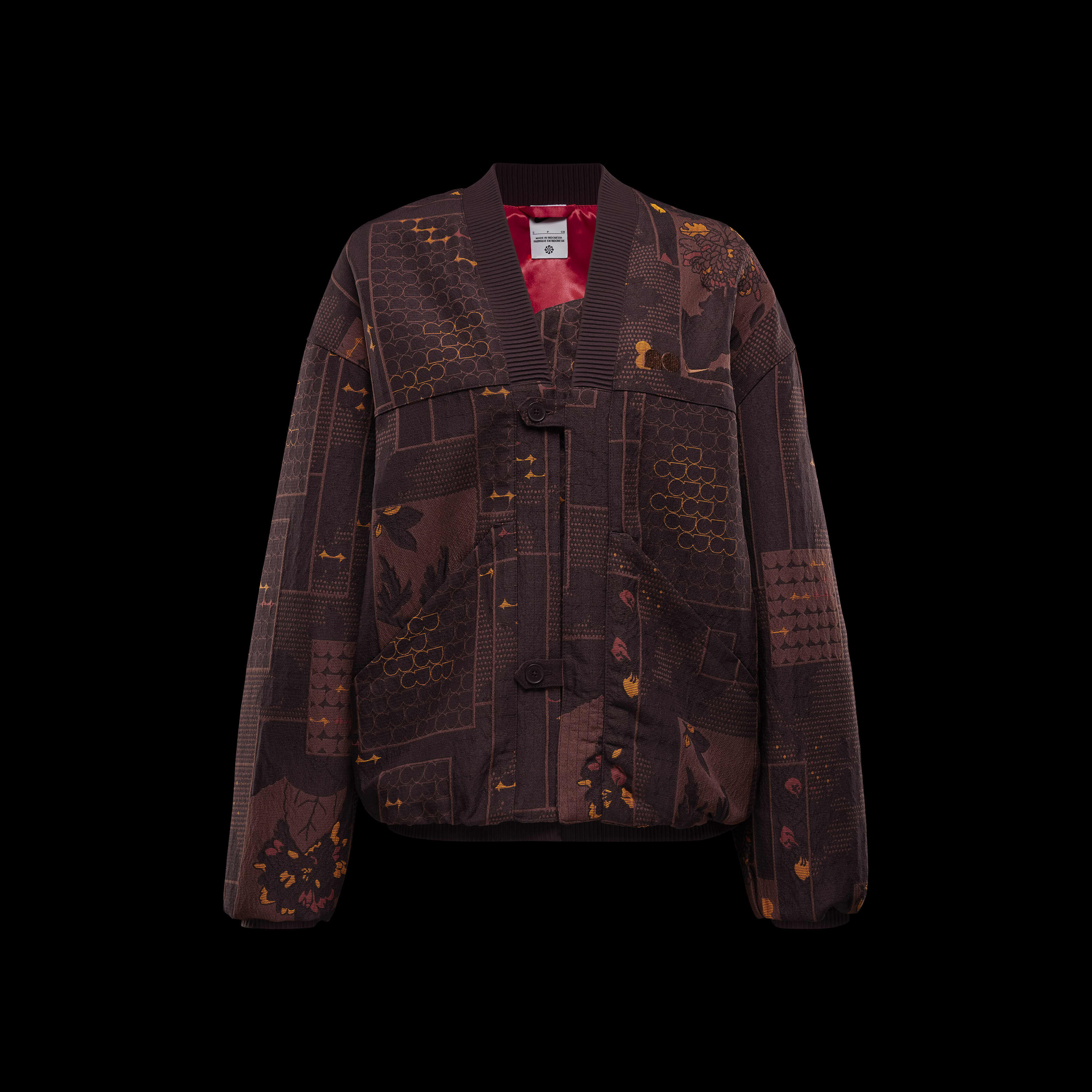 Buy Naomi Osaka Jacquard Jacket - Burgundy Crush/Bright
