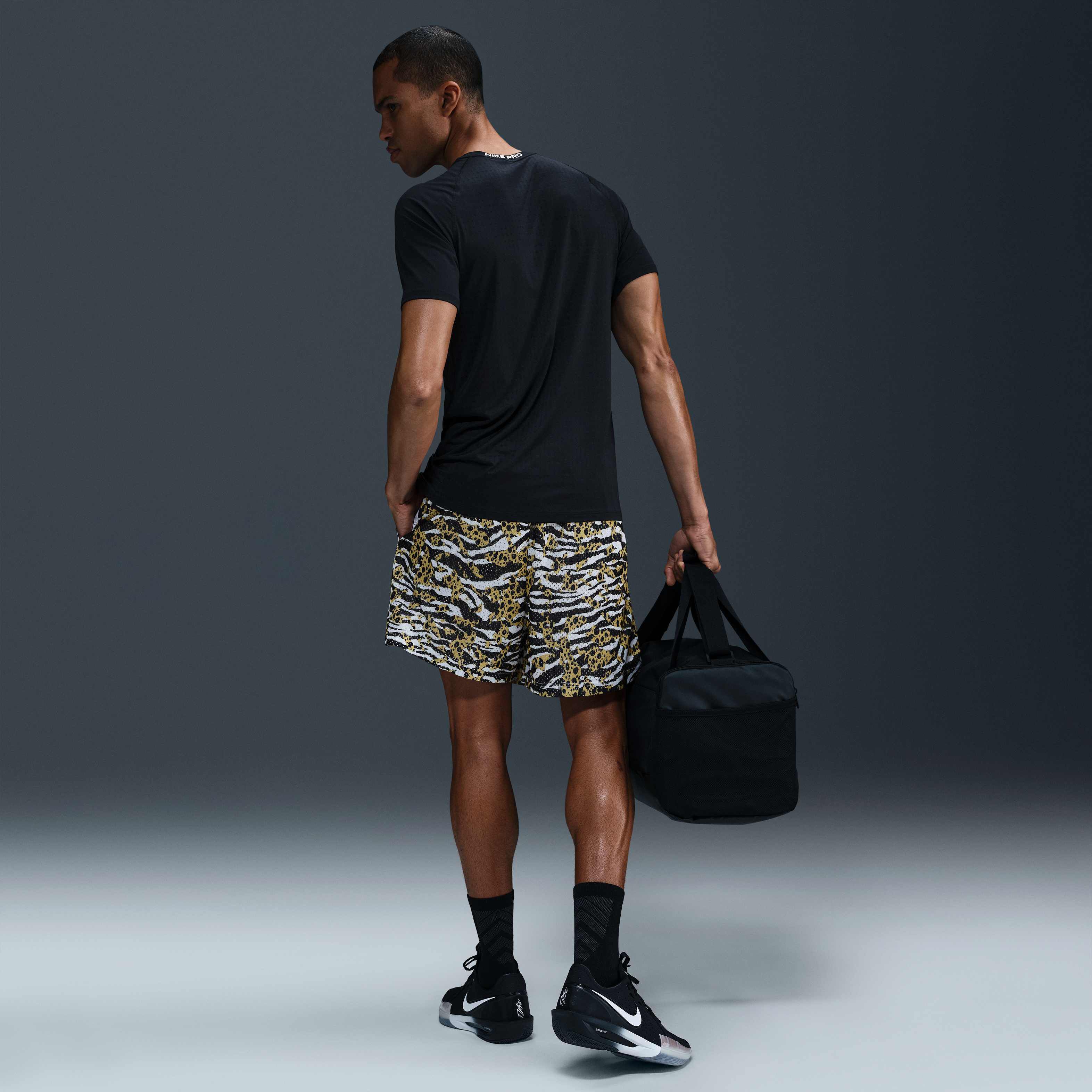 Buy Nike Practice Mesh Men's Dri-FIT 12.5cm (approx.) Basketball Shorts ...