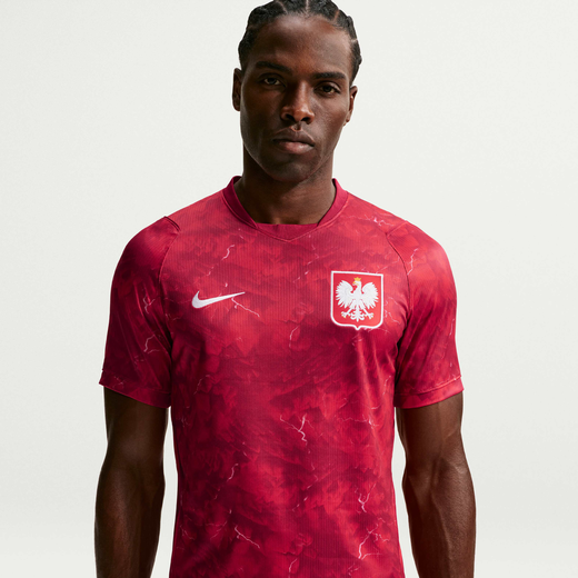 Football-Nike, Poland 2026 Stadium Away, Men's Nike Dri-FIT Football Replica Shirt