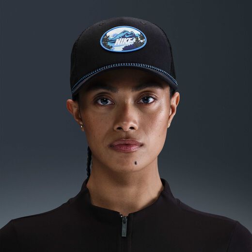 Hats, Visors & Headbands-Nike, Nike Rise, Structured Outdoor Trucker Cap