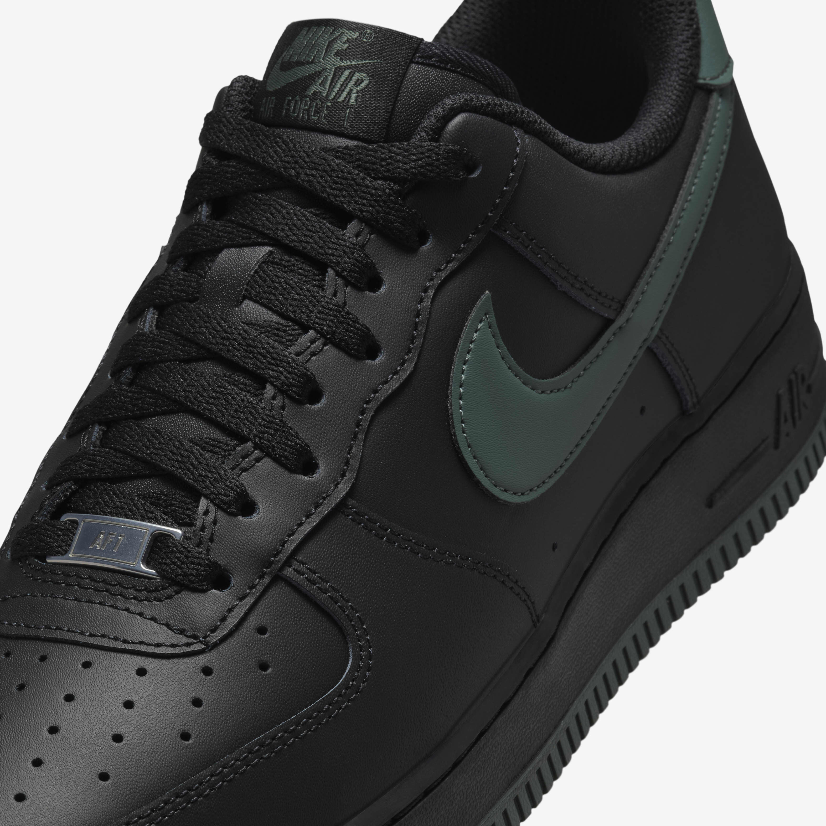 Buy Nike Air Force 1 '07 Men's Shoes - Black/Vintage Green