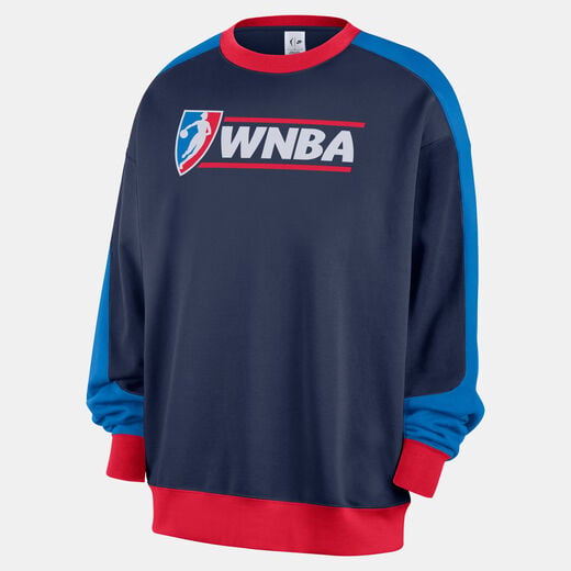 Women's Clothing-Nike, Nike WNBA 30th, Fleece Crew