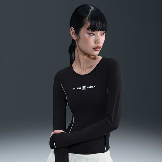 New In Women's Tops & T-Shirts-Nike, Nike Sportswear Shox, Women's Long-Sleeve Top