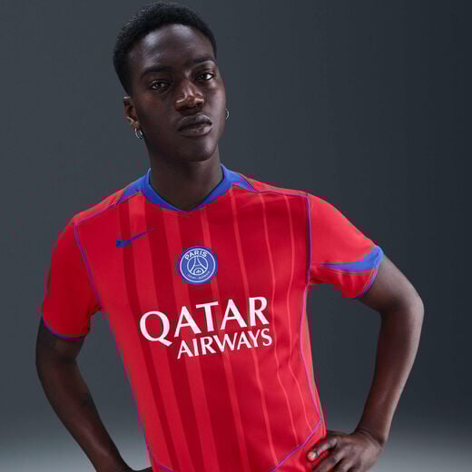 Men's T-shirts-Nike, Paris Saint-Germain 2025/26 Stadium Third, Men's Nike Dri-FIT Total 90 Football Replica Shirt