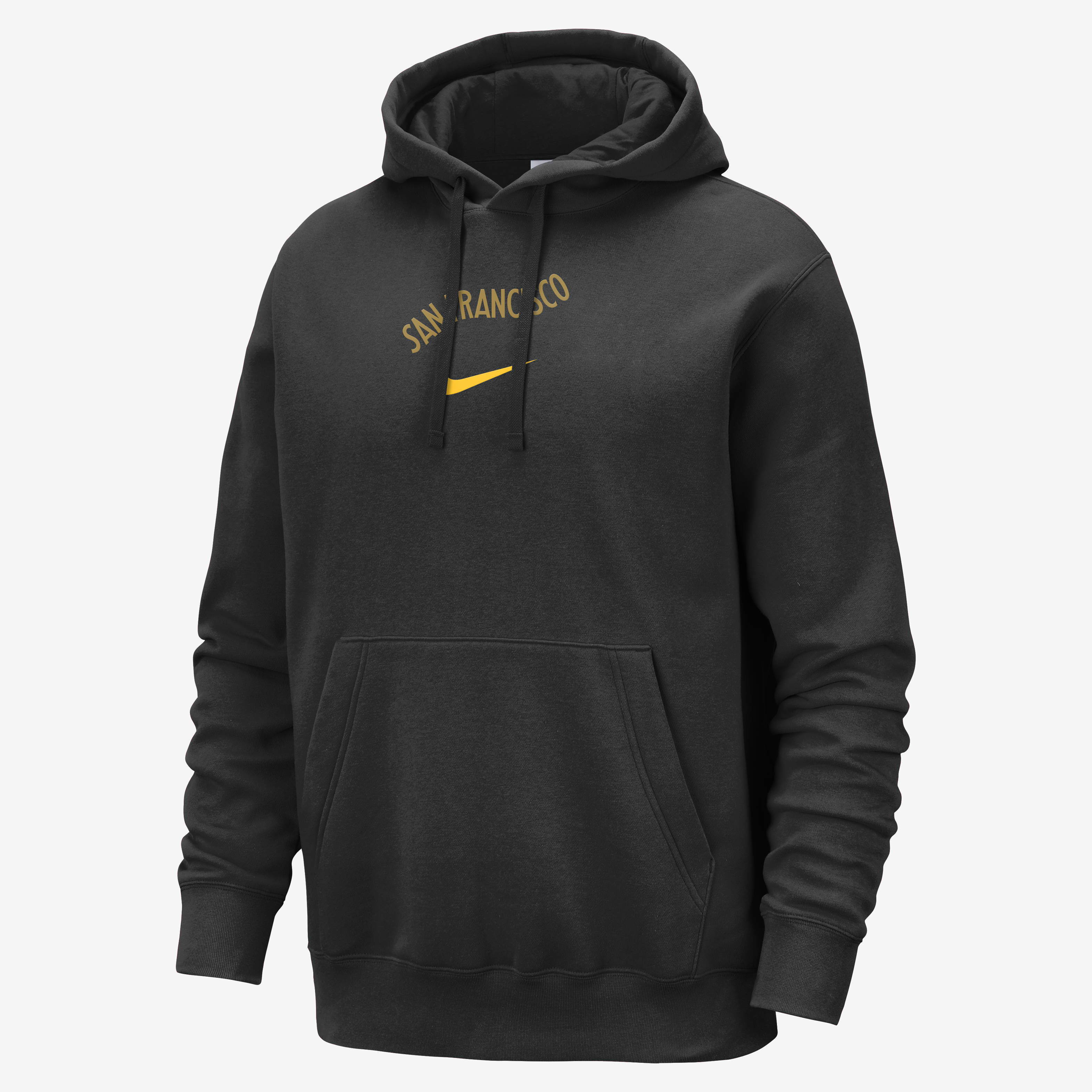 Nike sweater black and gold cheap