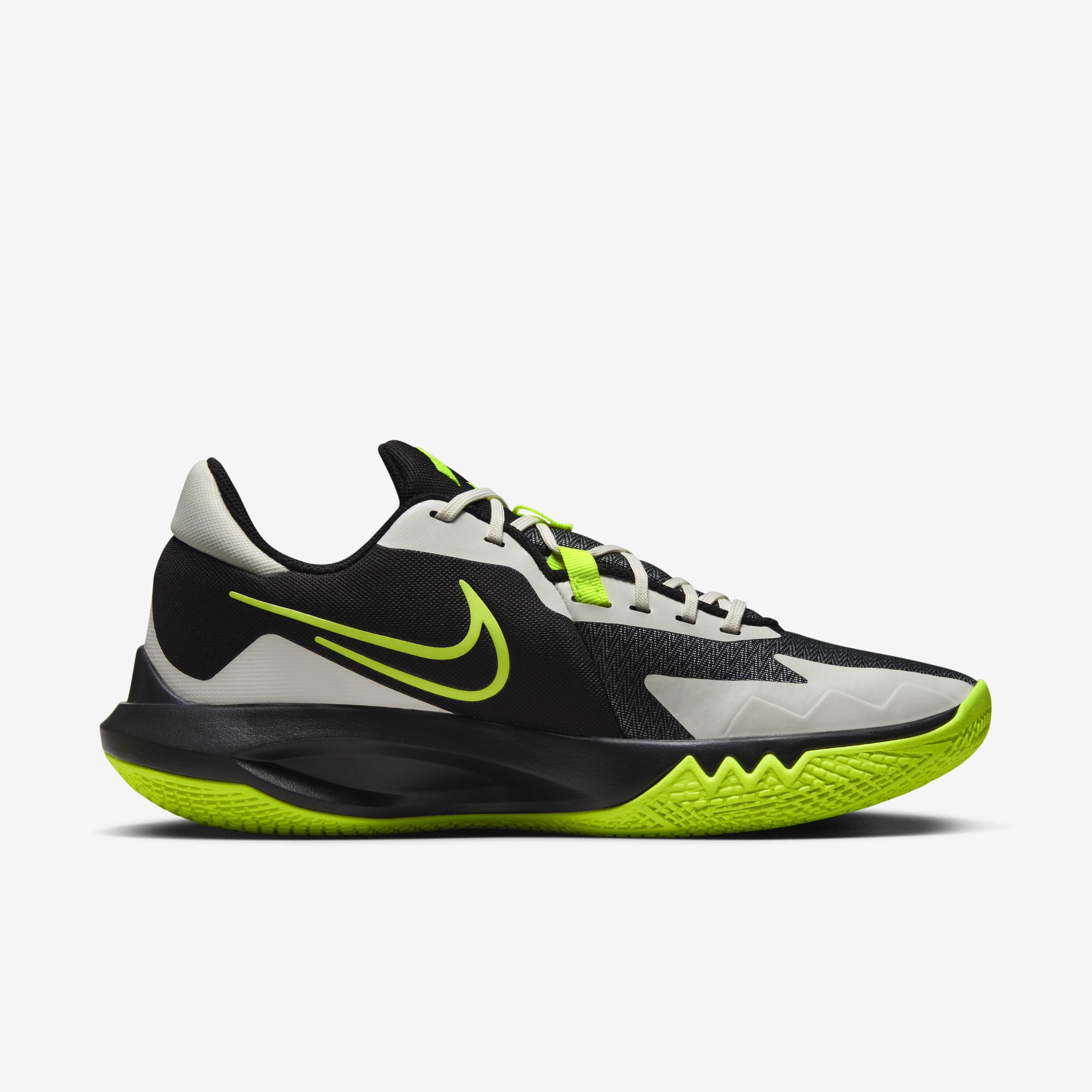 Buy Nike Precision 6 Basketball Shoes - Black/Sail/Volt