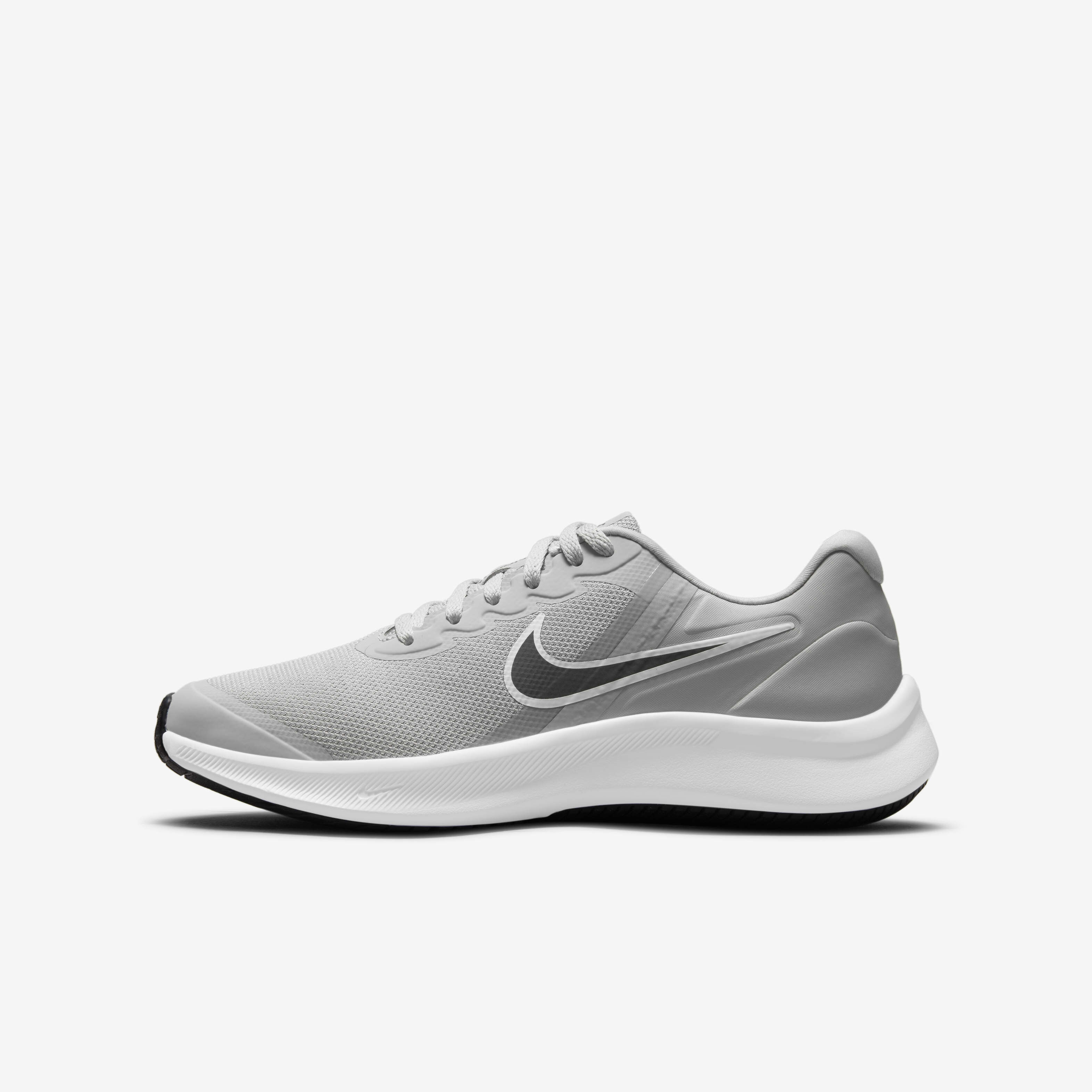 Buy Nike Star Runner 3 Older Kids Road Running Shoes Light Smoke Grey Smoke Grey Black Nike UAE Official