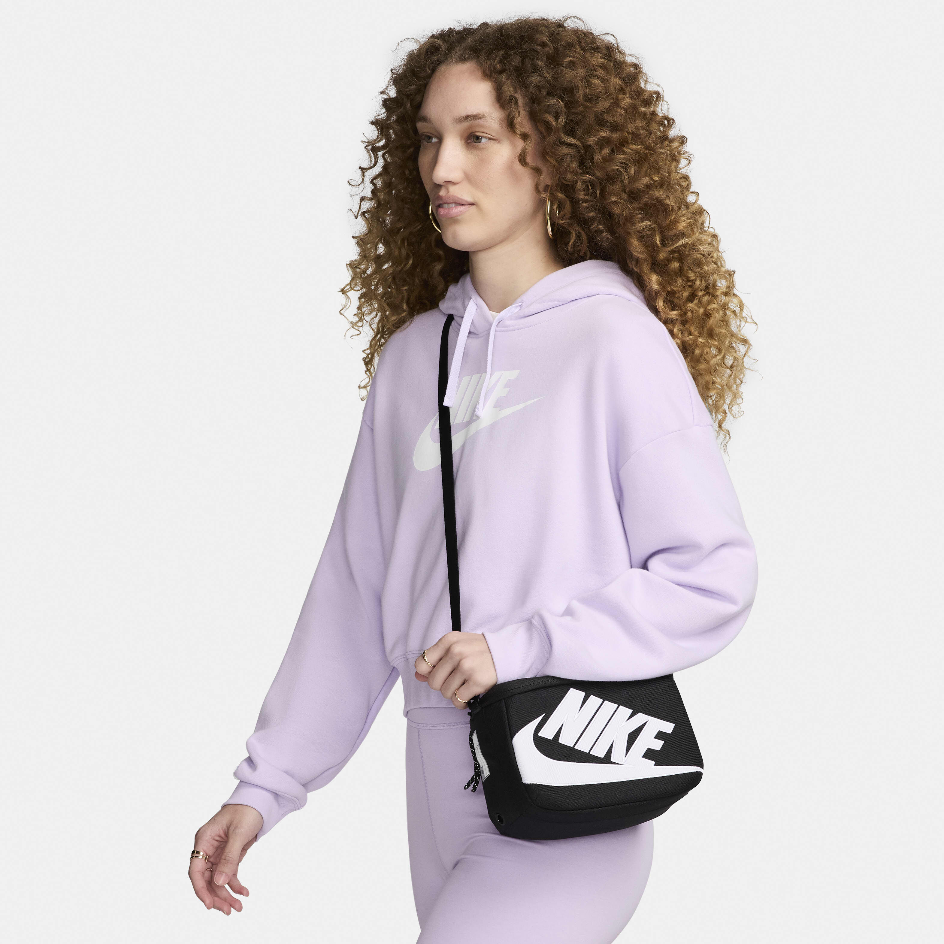 Buy Nike Mini Shoe Box Cross-Body Bag (3L) - Black/Black