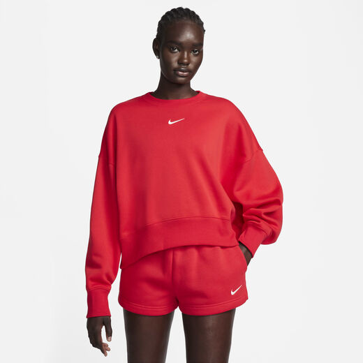 T-Shirts & Tops-Nike, Nike Sportswear Phoenix Fleece, Women's Over-Oversized Crew-Neck Sweatshirt