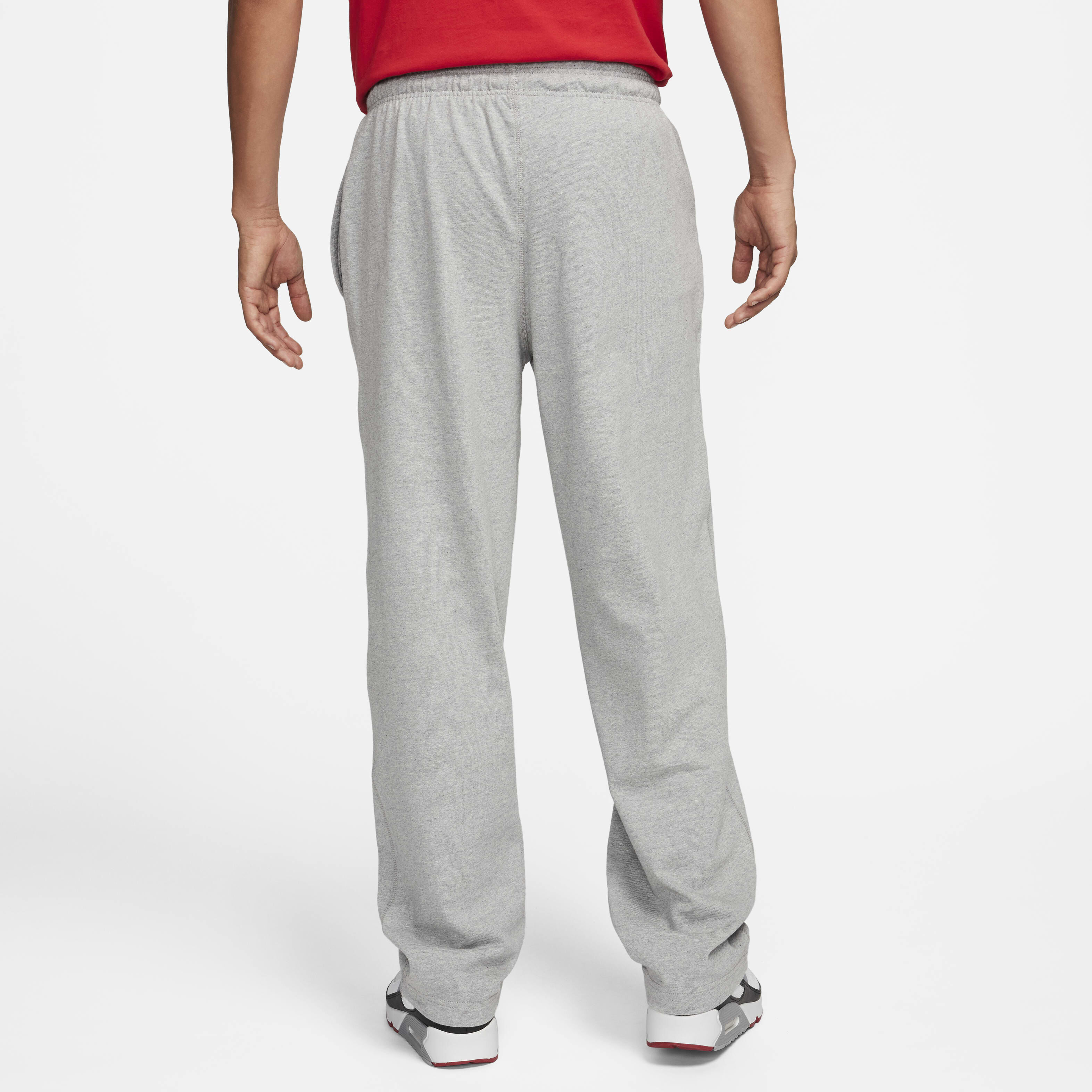 Buy Nike Sportswear Club Men s Knit Open Hem Trousers Nike UAE Official