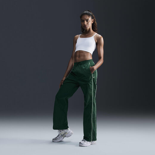 Trousers & Tights-Nike, Nike Windrunner, Women's High-Waisted Woven Open-Hem Trousers