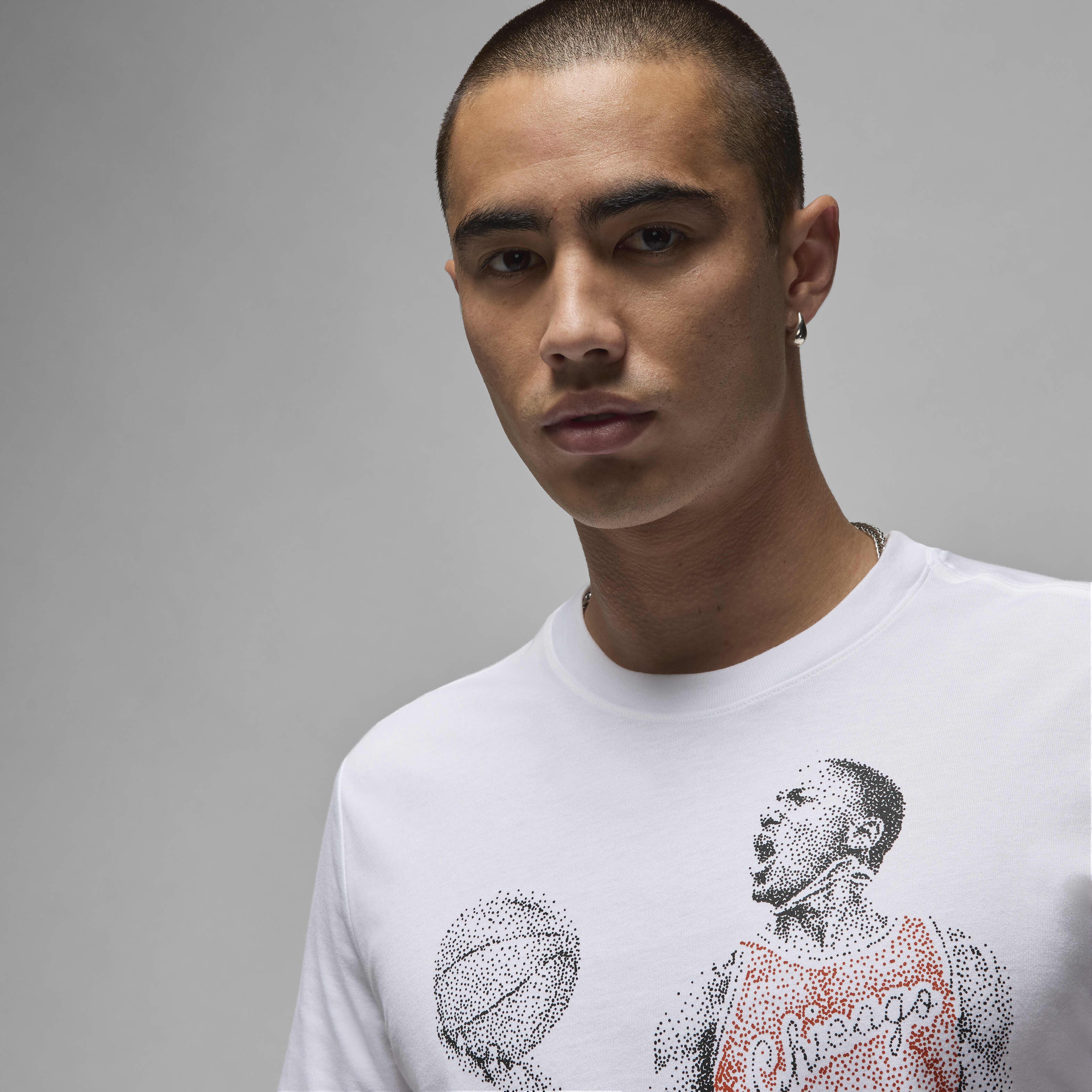 ジョーダン JORDAN メンズ Tシャツ USサイズ FZ1936-100 Buy Jordan Men's T-Shirt - White/Black | Nike UAE Official