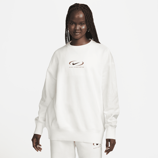 Grey nike hot sale sweatshirt womens