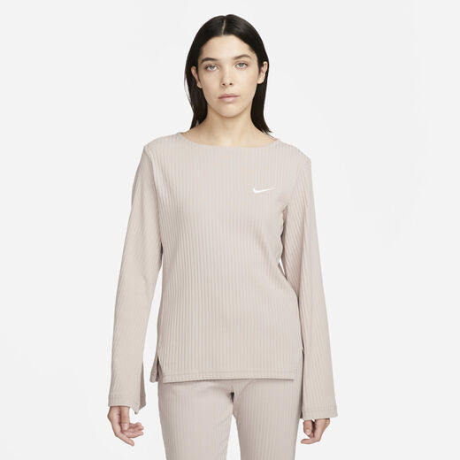 تيشيرتات وقمصان-نايكي, نايكي سبورتسوير, تيشيرت ريبد جيرسي بأكمام طويلة للنساء