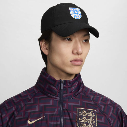 Hats, Visors & Headbands-Nike, England Nike Dri-FIT Club, Unstructured Swoosh Cap