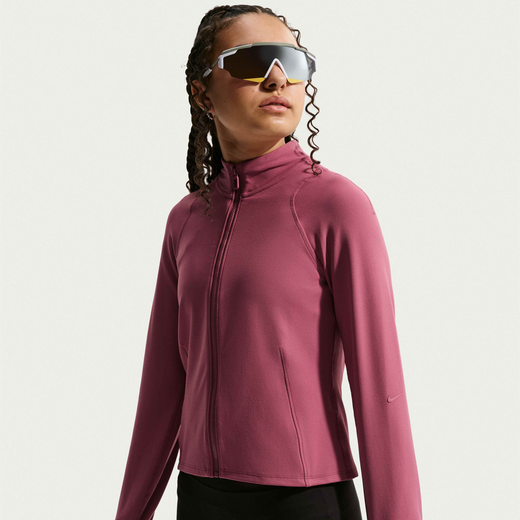 Kids MAVN Collection-Nike, Nike Mavn, Girls' Dri-FIT Fitted Full-Zip Long-Sleeve Top