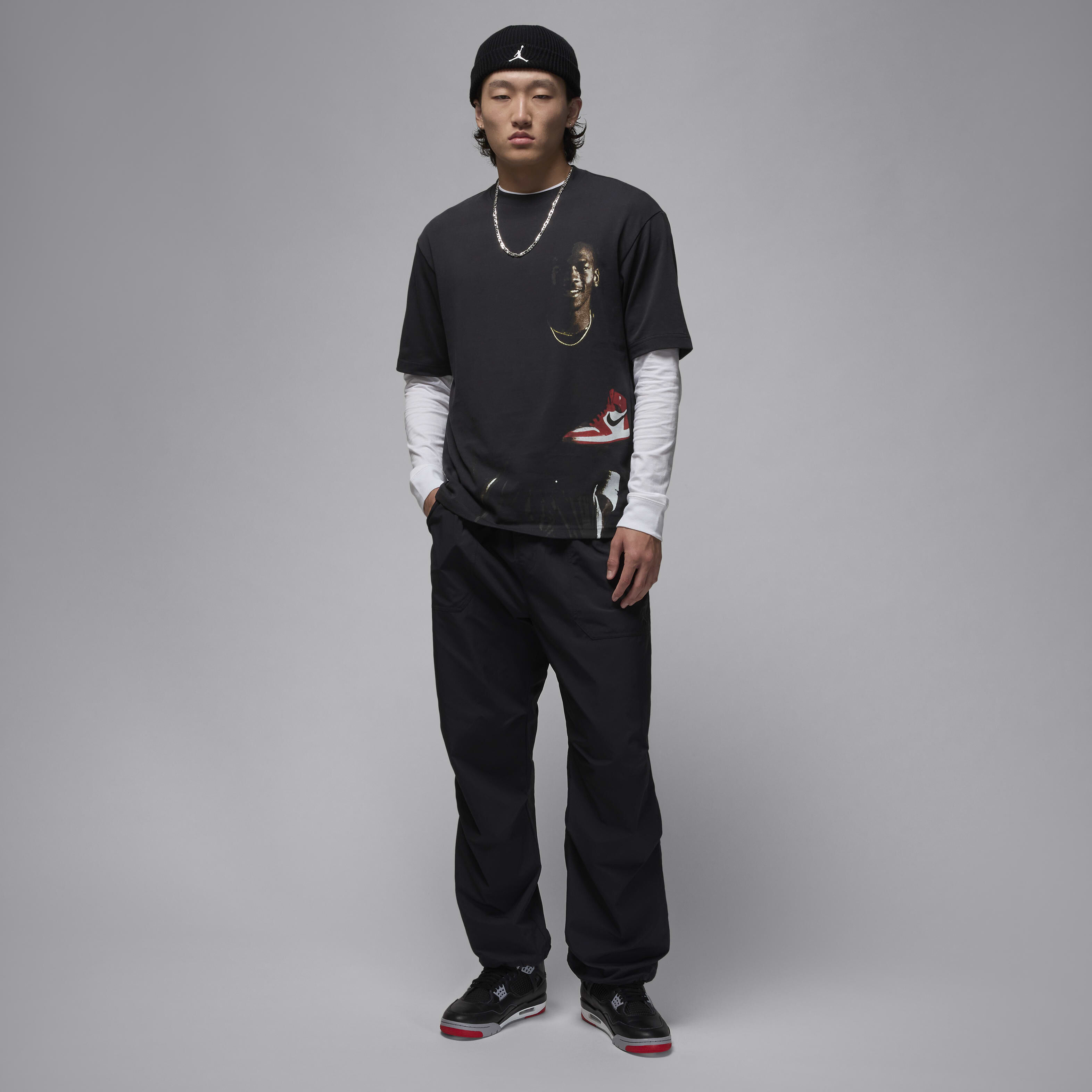 Buy Jordan Men's Crew-Neck T-Shirt - Off-Noir | Nike UAE