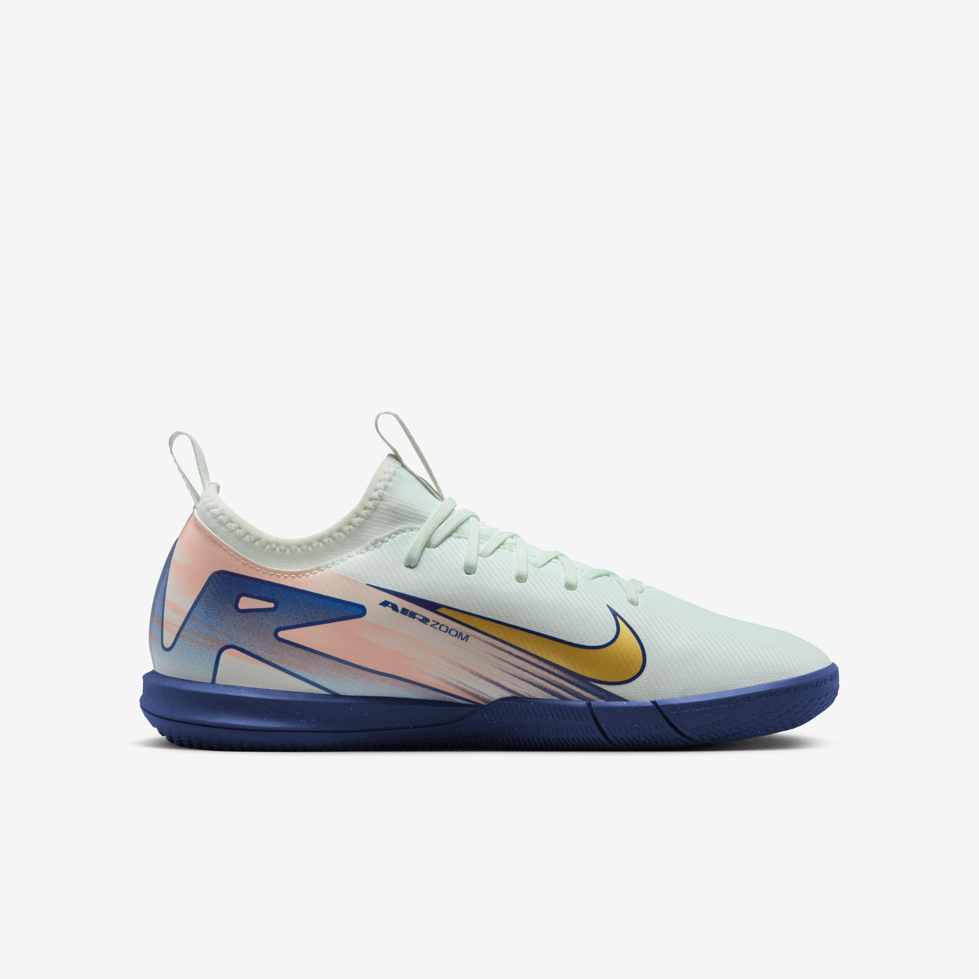 Buy Nike Jr. Vapor 16 Academy Mercurial Dream Speed Older Kids IC Low Top Football Shoes Barely Green Crimson Pulse Metallic Gold Coin Nike UAE Official