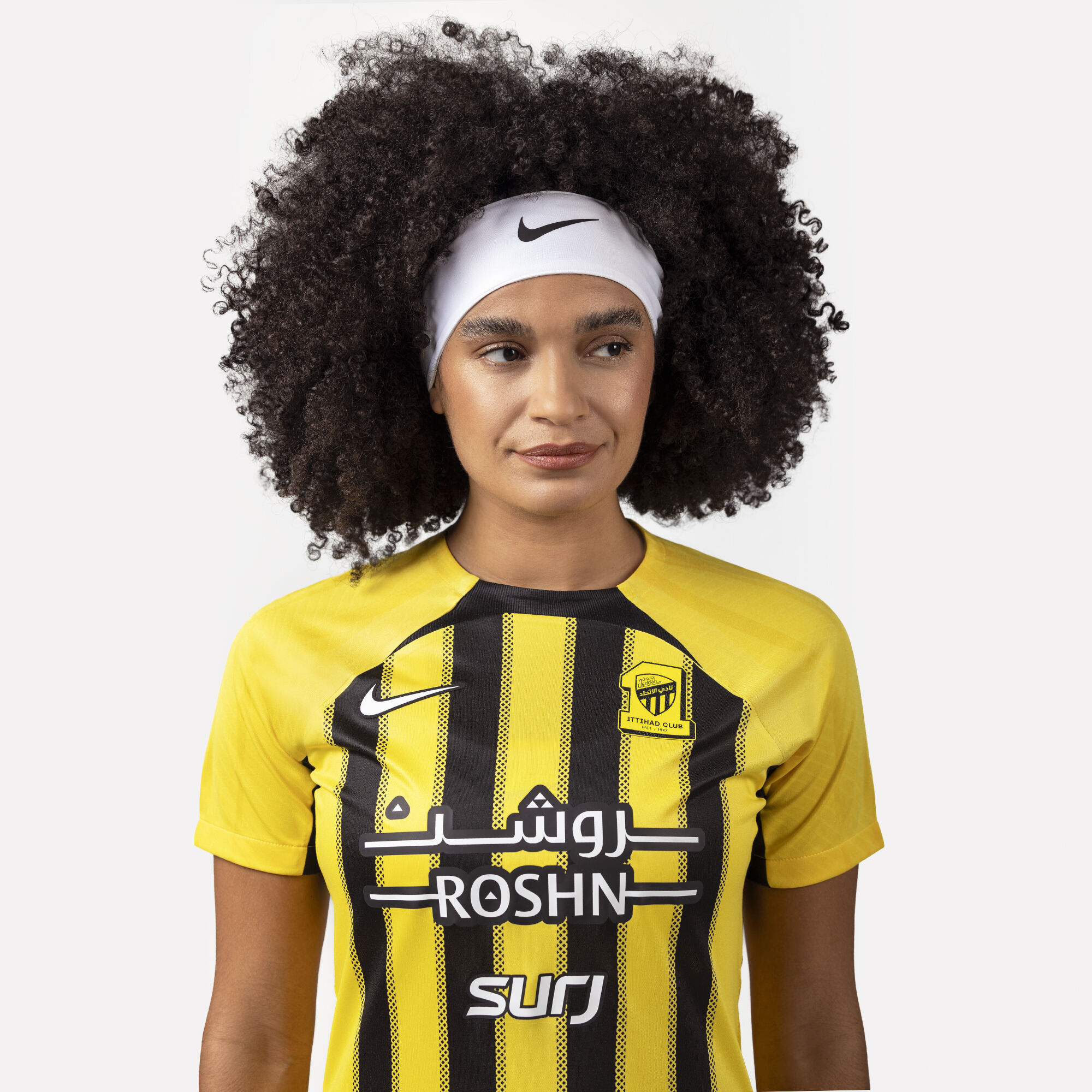 Yellow nike shirt women's top