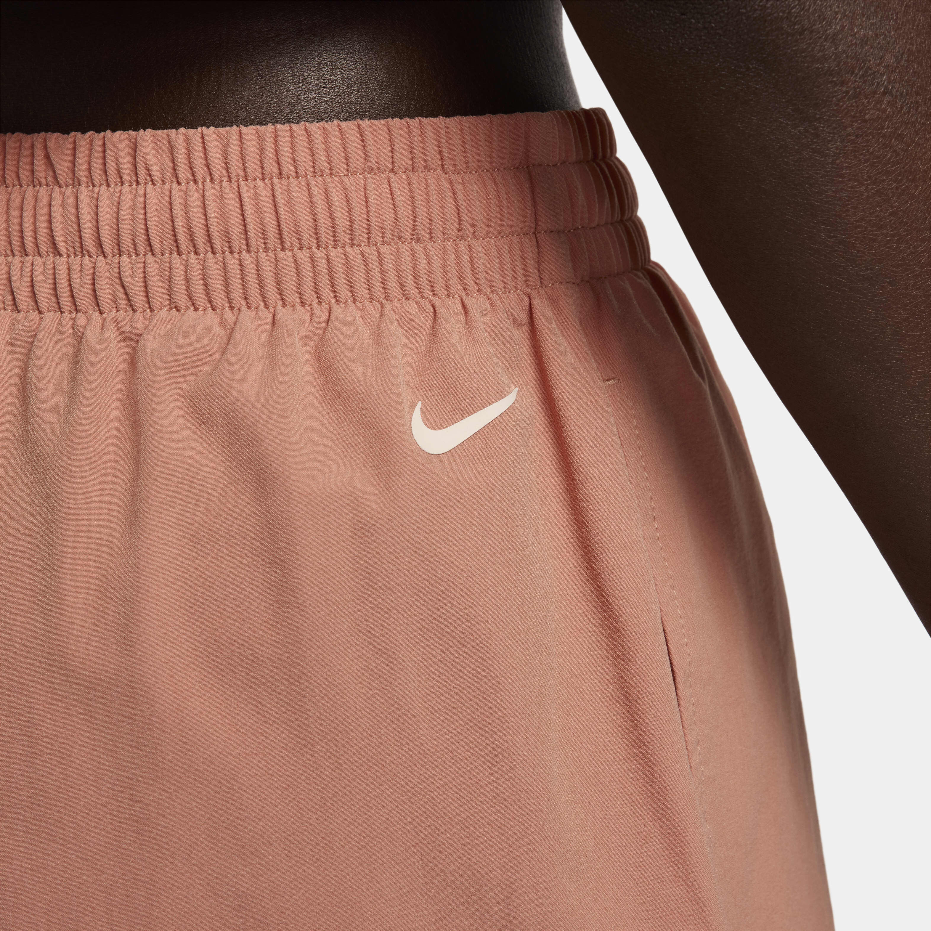 Buy Nike Sportswear Women s Woven Shorts Terra Blush Light Orewood Brown Nike UAE Official