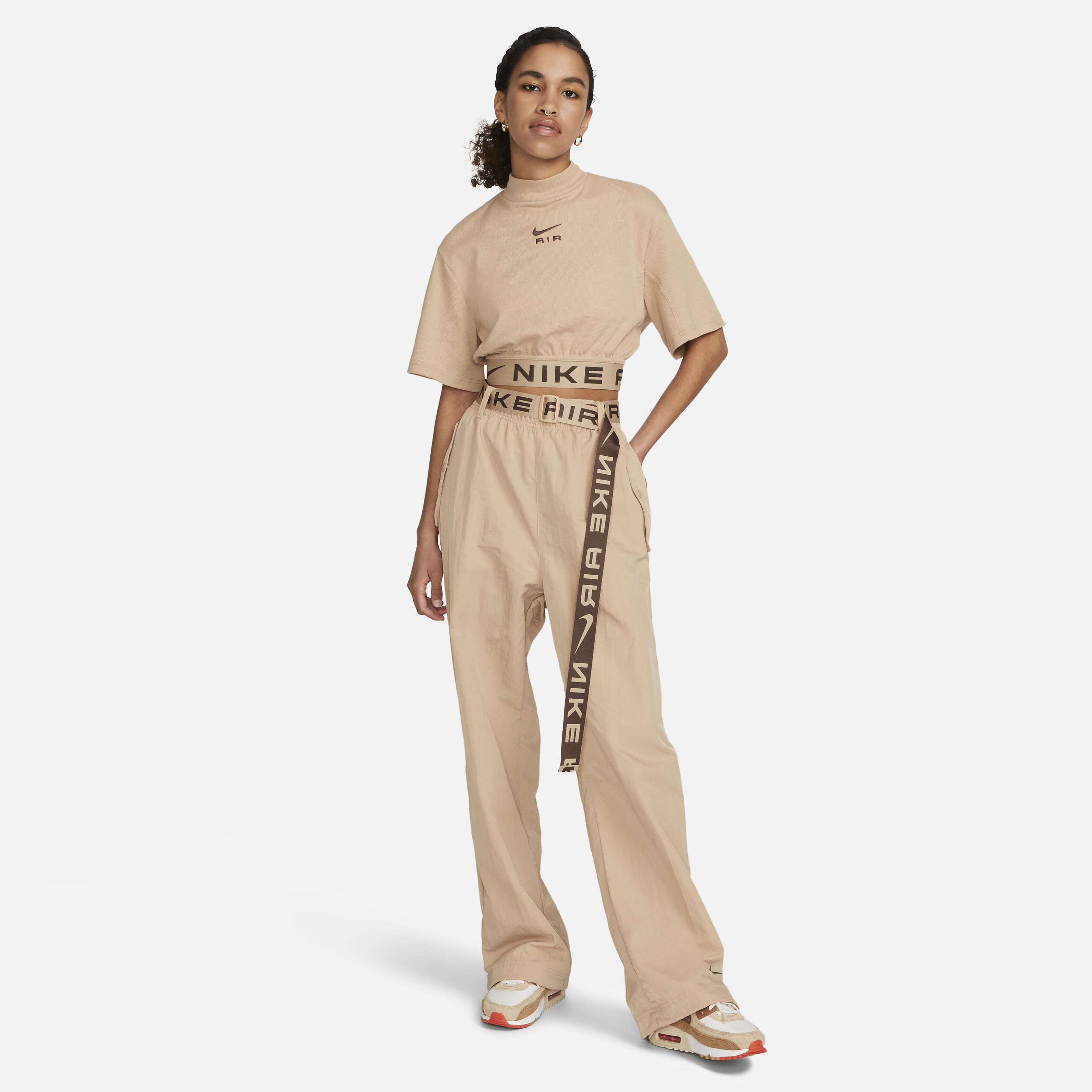nike air beige top