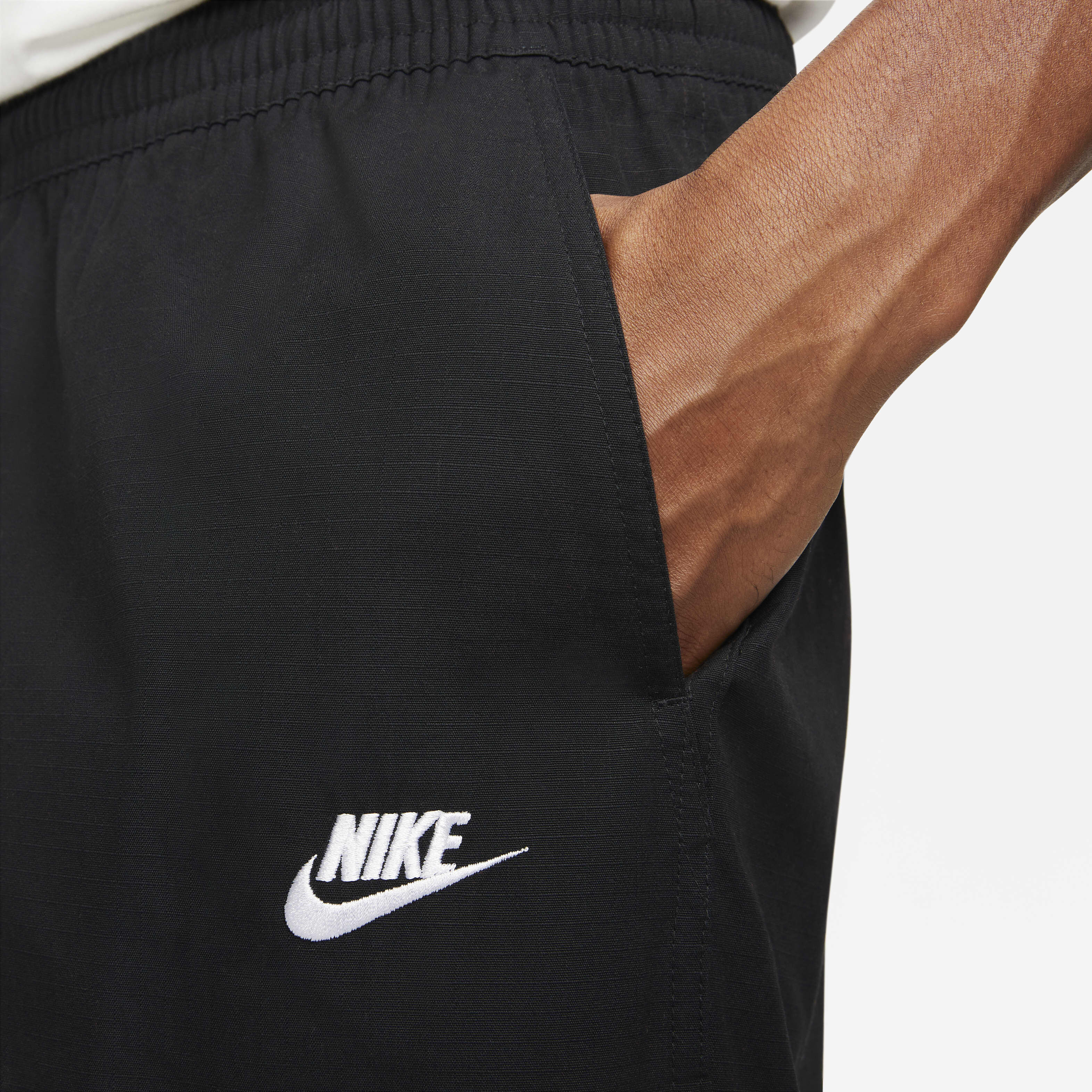 Nike club essentials woven cargo joggers in khaki online